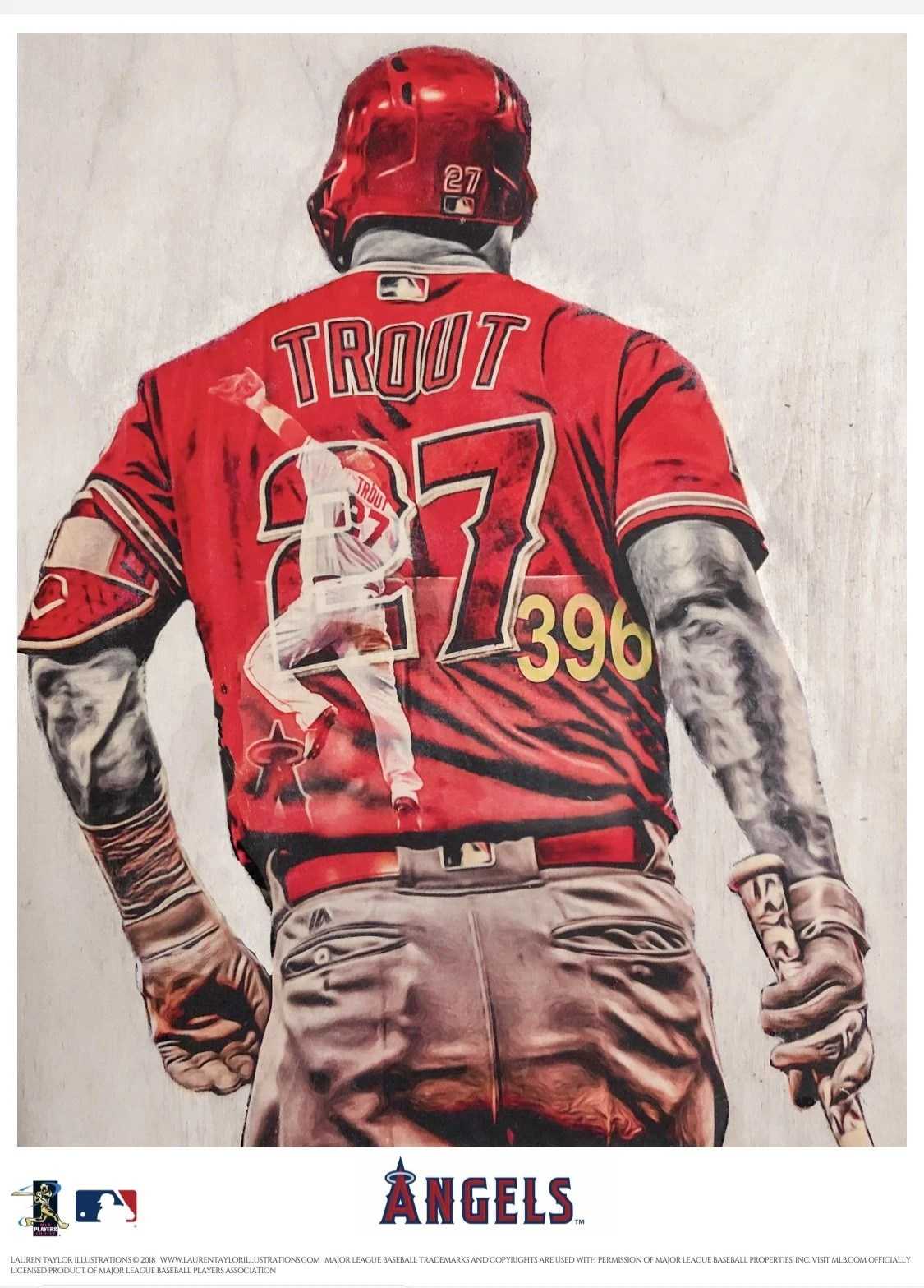 1125x1567 Mike Trout Angels Wallpaper Free HD Wallpaper
