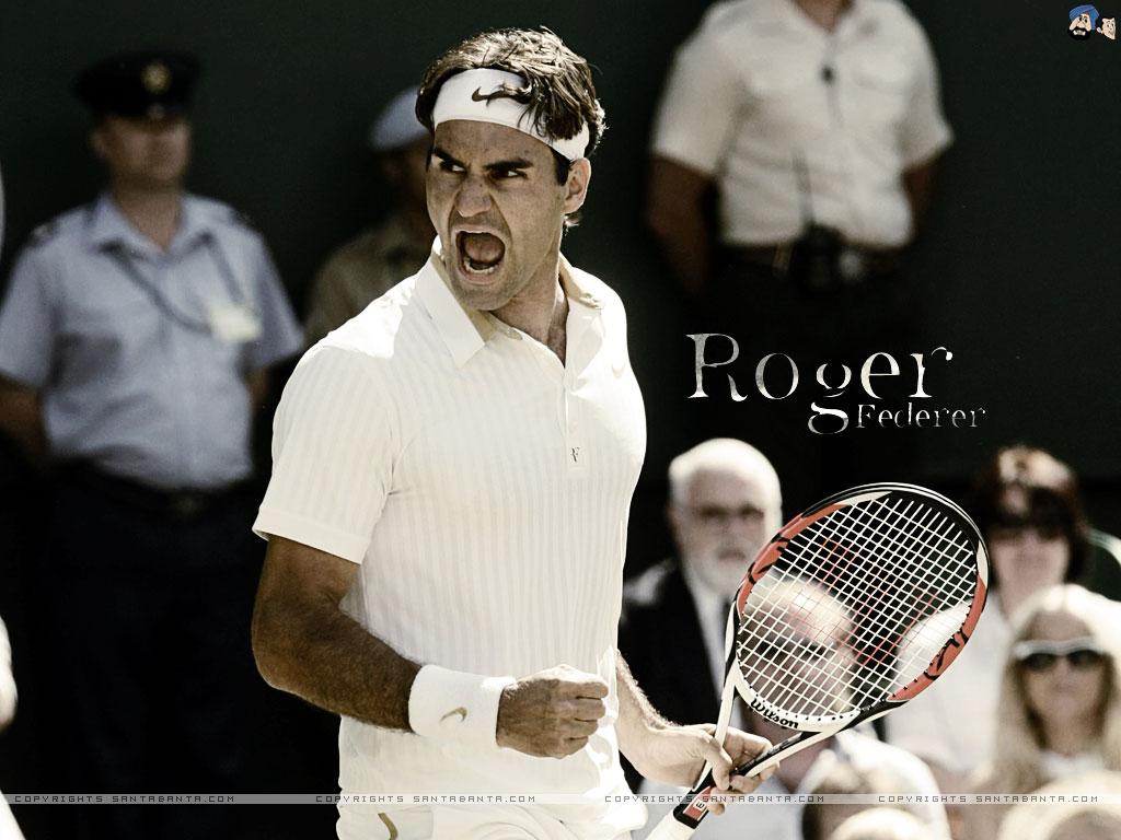 1024x768 Roger Federer