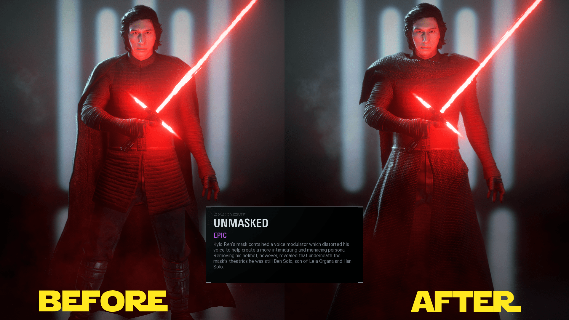 1920x1080 Kylo Ren Skins at Star Wars: Battlefront II (2017) Nexus and community