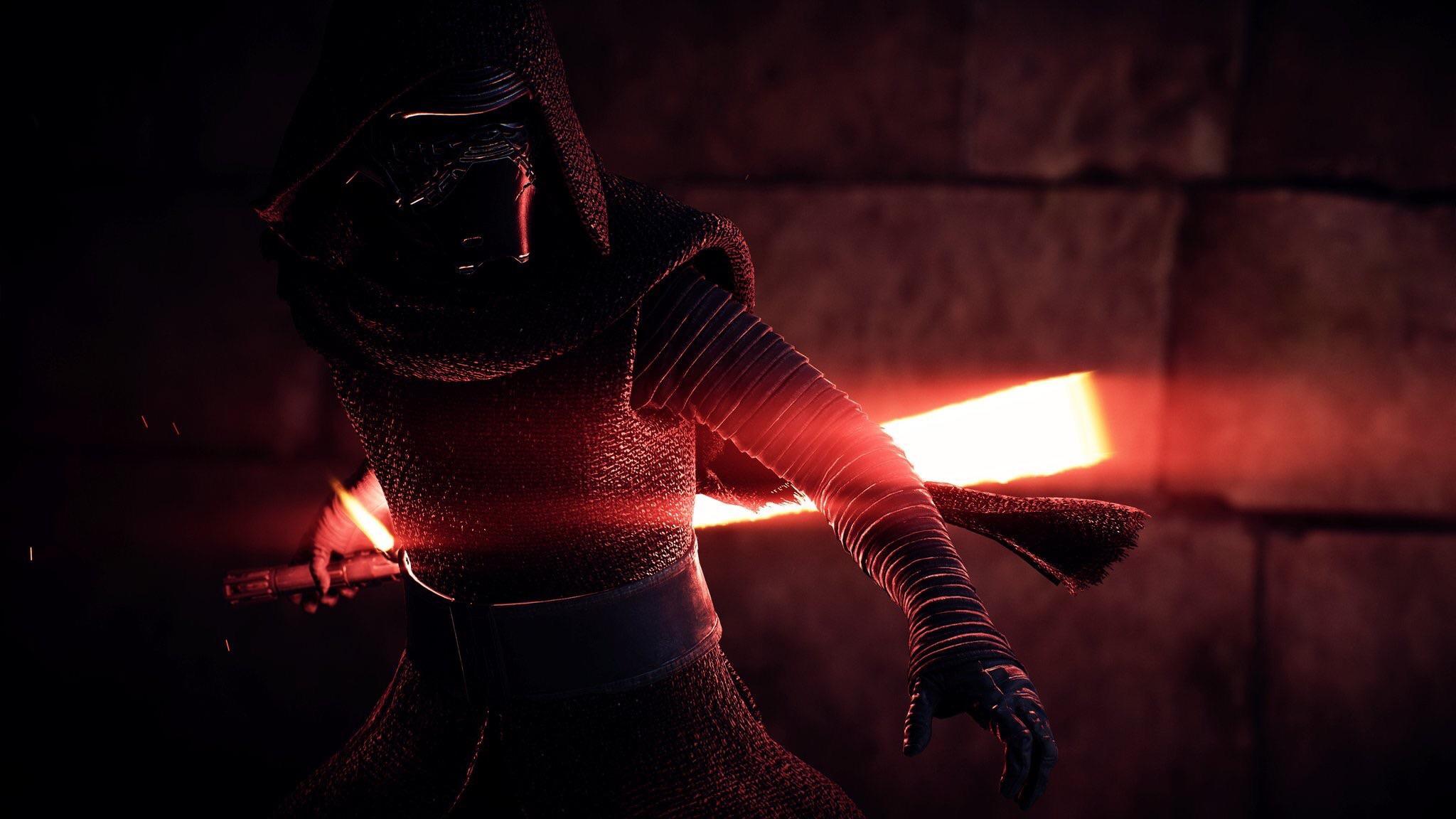 2048x1152 No you don't need credits to unlock this one Kylo Ren shot: StarWarsBattlefront