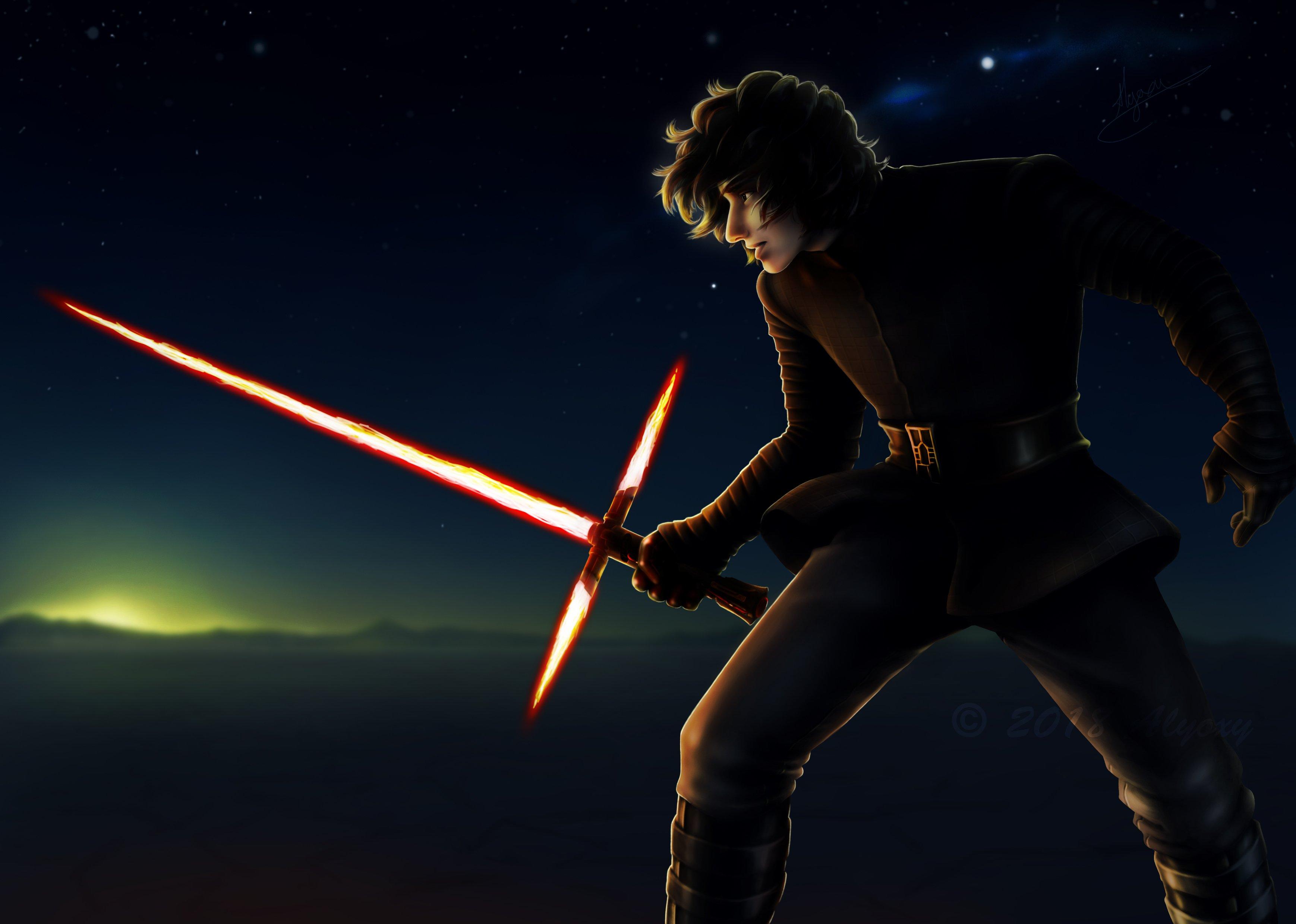 3477x2480 kylo ren iphone wallpaper, red, text, font, poster, room, flesh, album cover