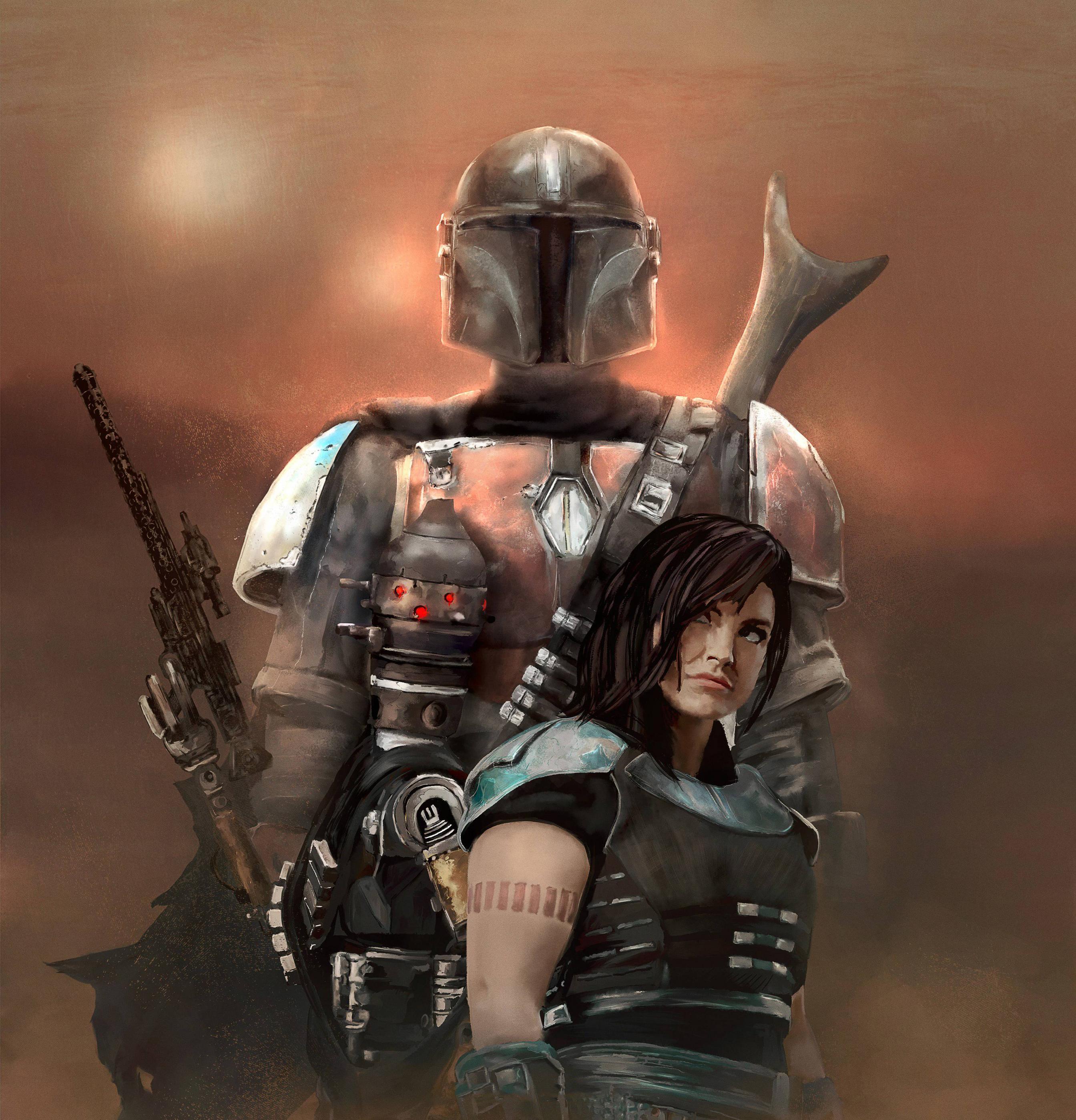 2688x2798 The Mandalorian 4K FanArt iPhone 6s, 6 Plus and Pixel XL , One Plus 3t, 5 Wallpaper, HD TV Series 4K Wallpaper, Image, Photo and Background