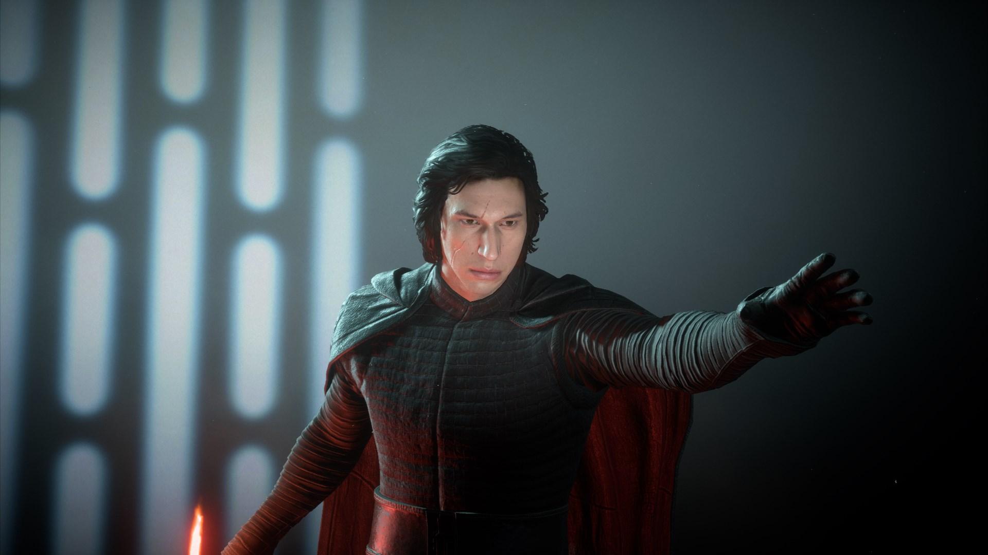 1920x1080 Unmasked Kylo Ren at Star Wars: Battlefront II (2017) Nexus and community