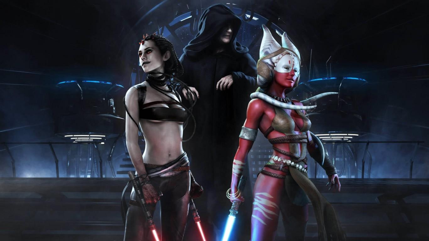 1366x768 Star Wars The Force Unleashed Girls