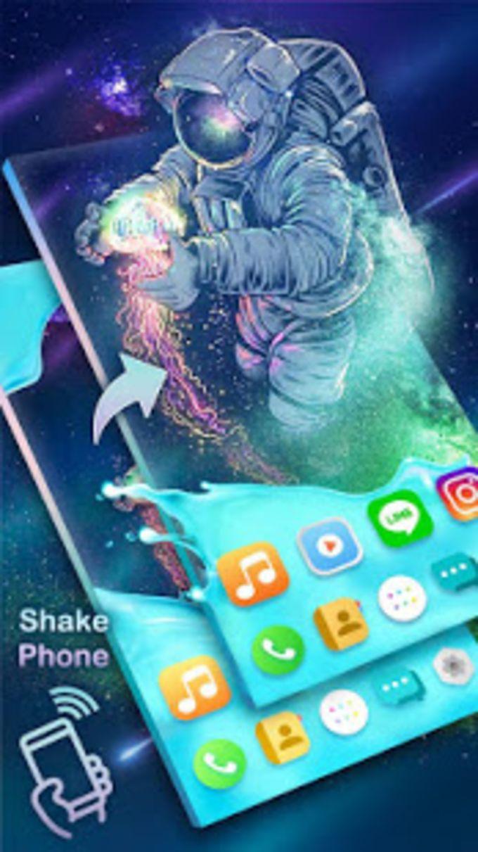 680x1211 Gravity Astronaut Themes HD Wallpaper 3D Icon Home Screen