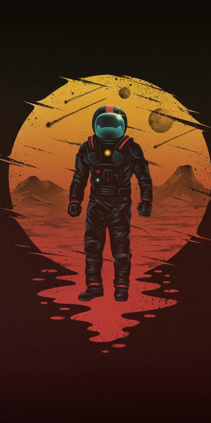700x1400 Astronaut wallpaper, cute astronaut wallpaper for your phone