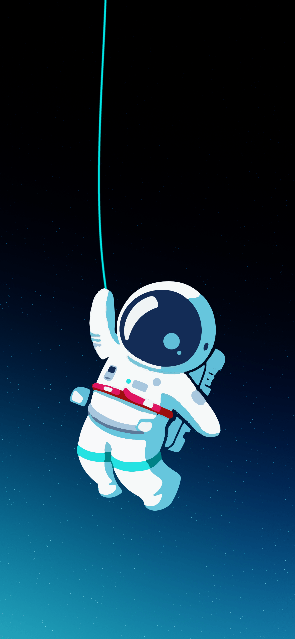 1242x2688 Wallpaper Astronaut, Amoled, Animation, Space, Animated Cartoon, Background Free Image