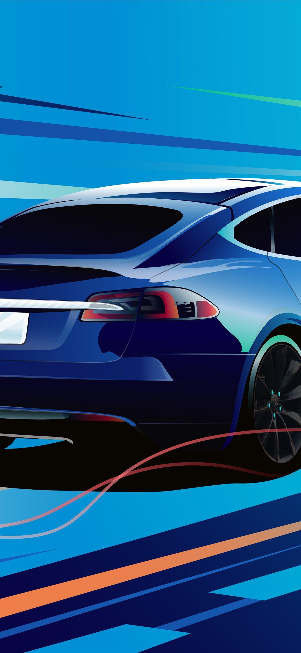 1284x2778 Tesla Model S Sony Xperia X XZ Z5 Premium HD 4k Im. iPhone Wallpaper Free Download