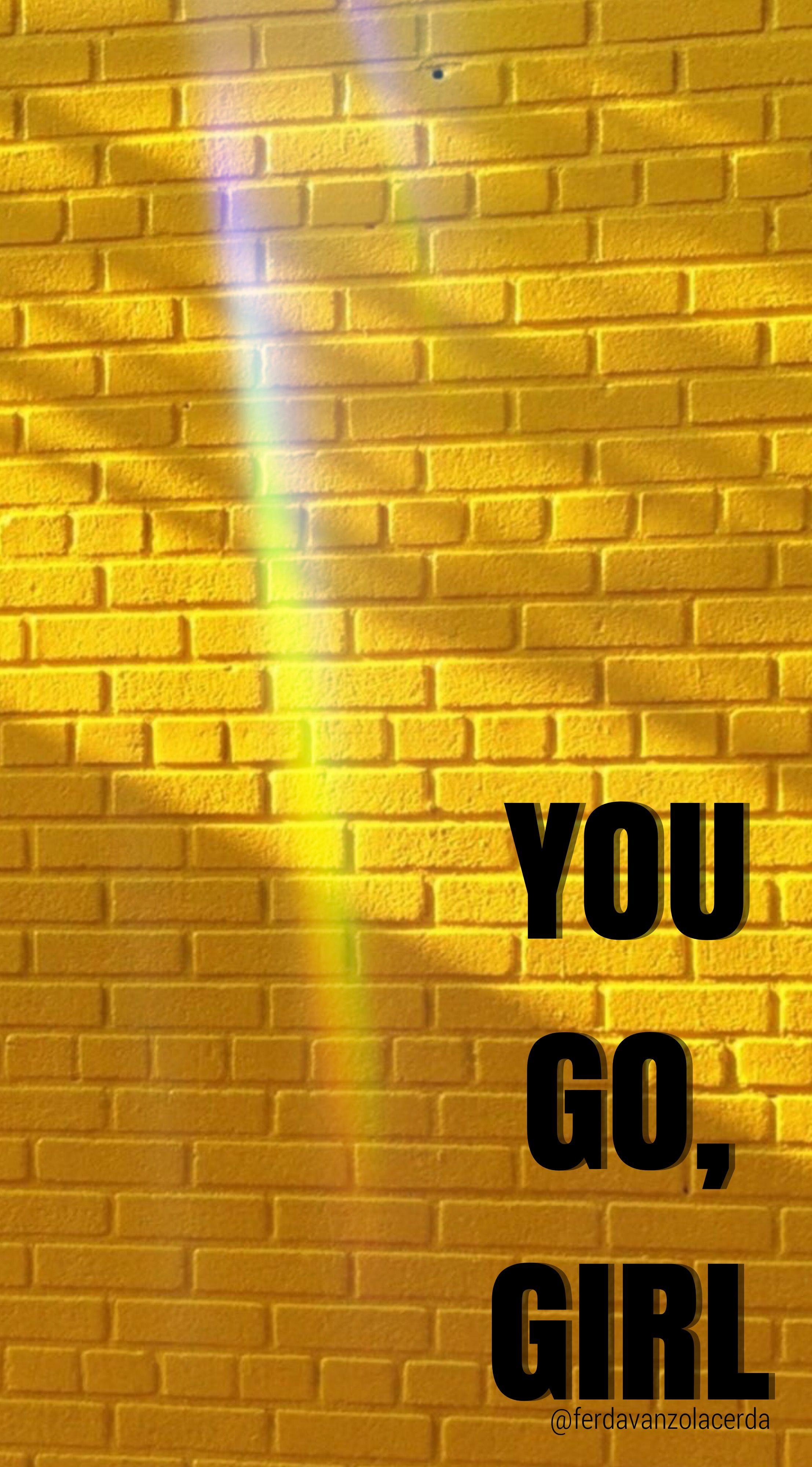 2214x3998 cute wallpaper, brick, wall, brickwork, yellow, text