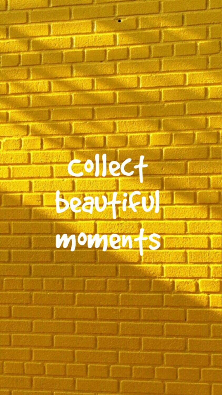 844x1500 Pinterest. Wallpaper quotes, Yellow wallpaper, Tumblr yellow