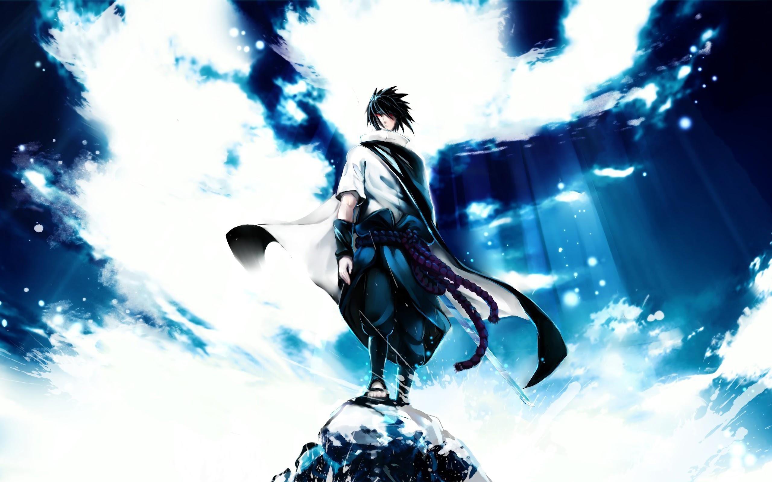 2560x1600 Sasuke Uchiha 4K Wallpaper