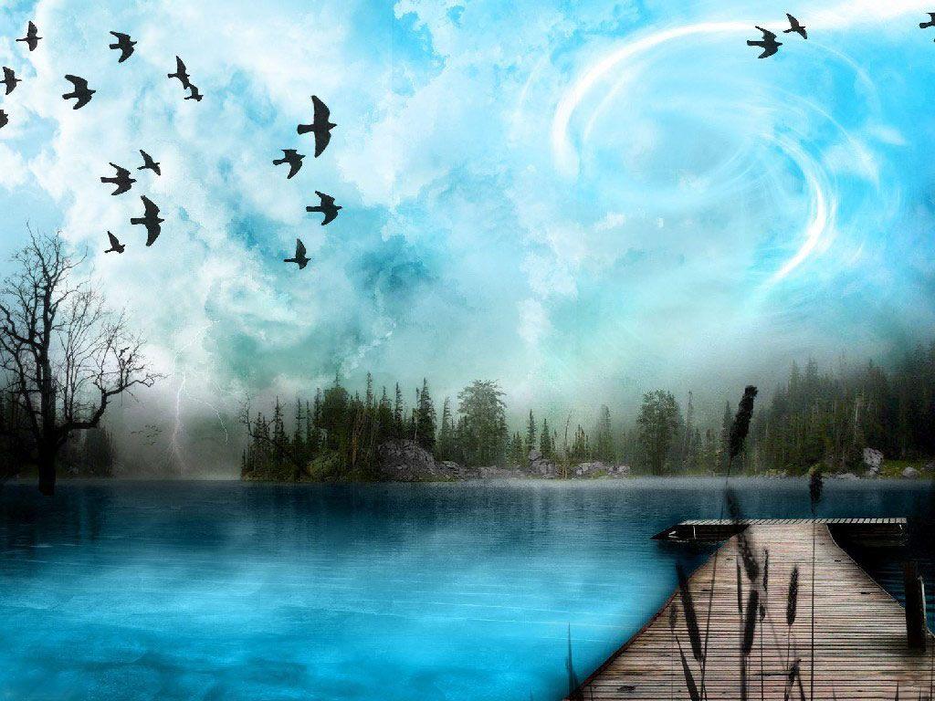 1024x768 fav <3. Beautiful paintings of nature, Nature paintings, Nature image