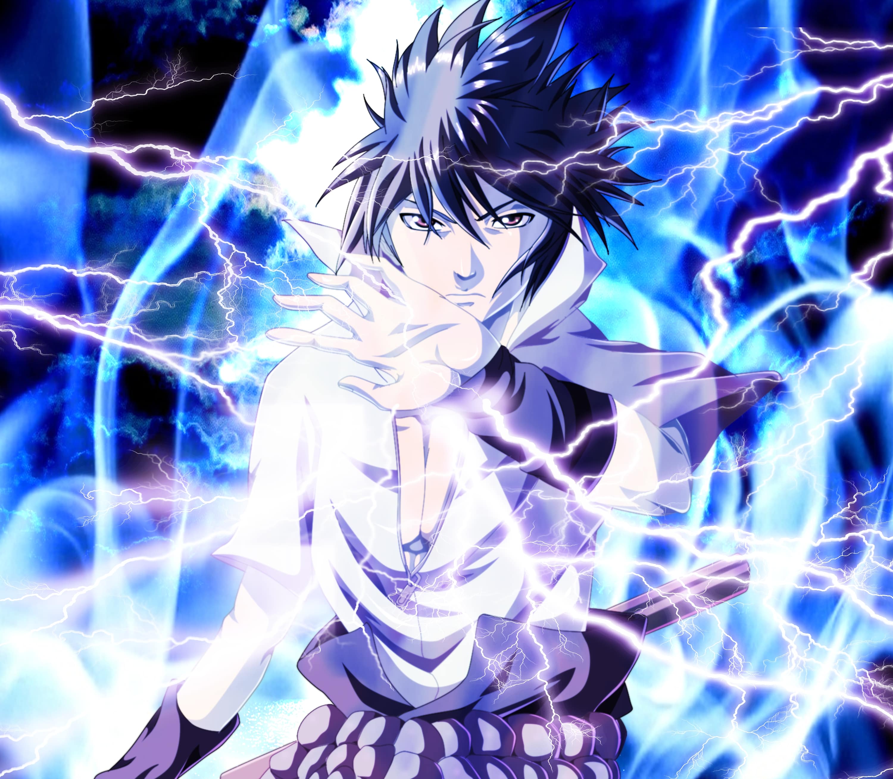 3000x2618 Sasuke Background