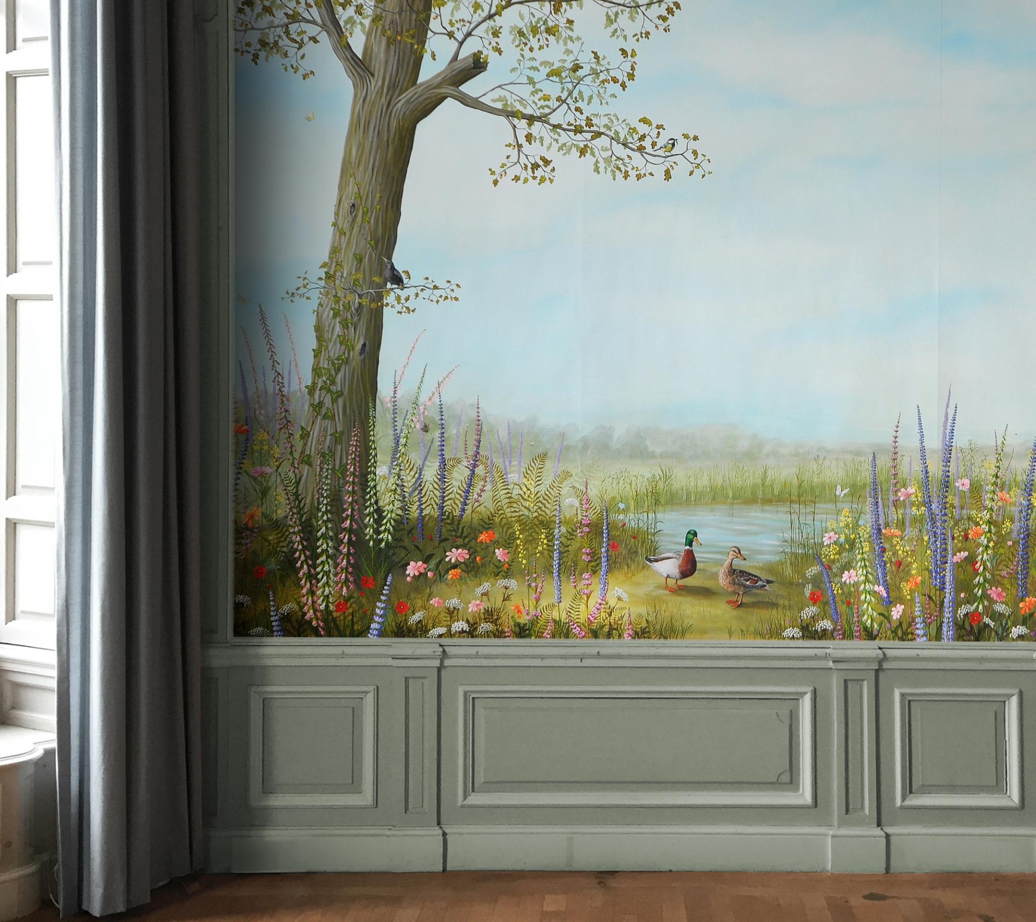 2048x1823 Artist Duo Carry on Dutch Tradition of Large Landscape Wall Hangings