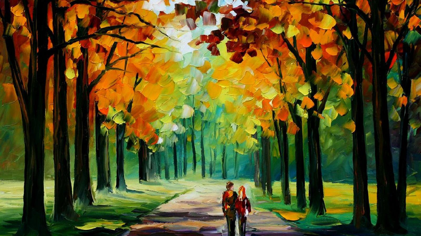 1600x900 Free download Autumn Oil Paintings Nature Wallpaper [1600x1200] for your Desktop, Mobile & Tablet. Explore Watercolor Painting Wallpaper. Watercolor Wallpaper for Walls, Watercolor Wallpaper for The Home, Wallpaper Watercolor Designs