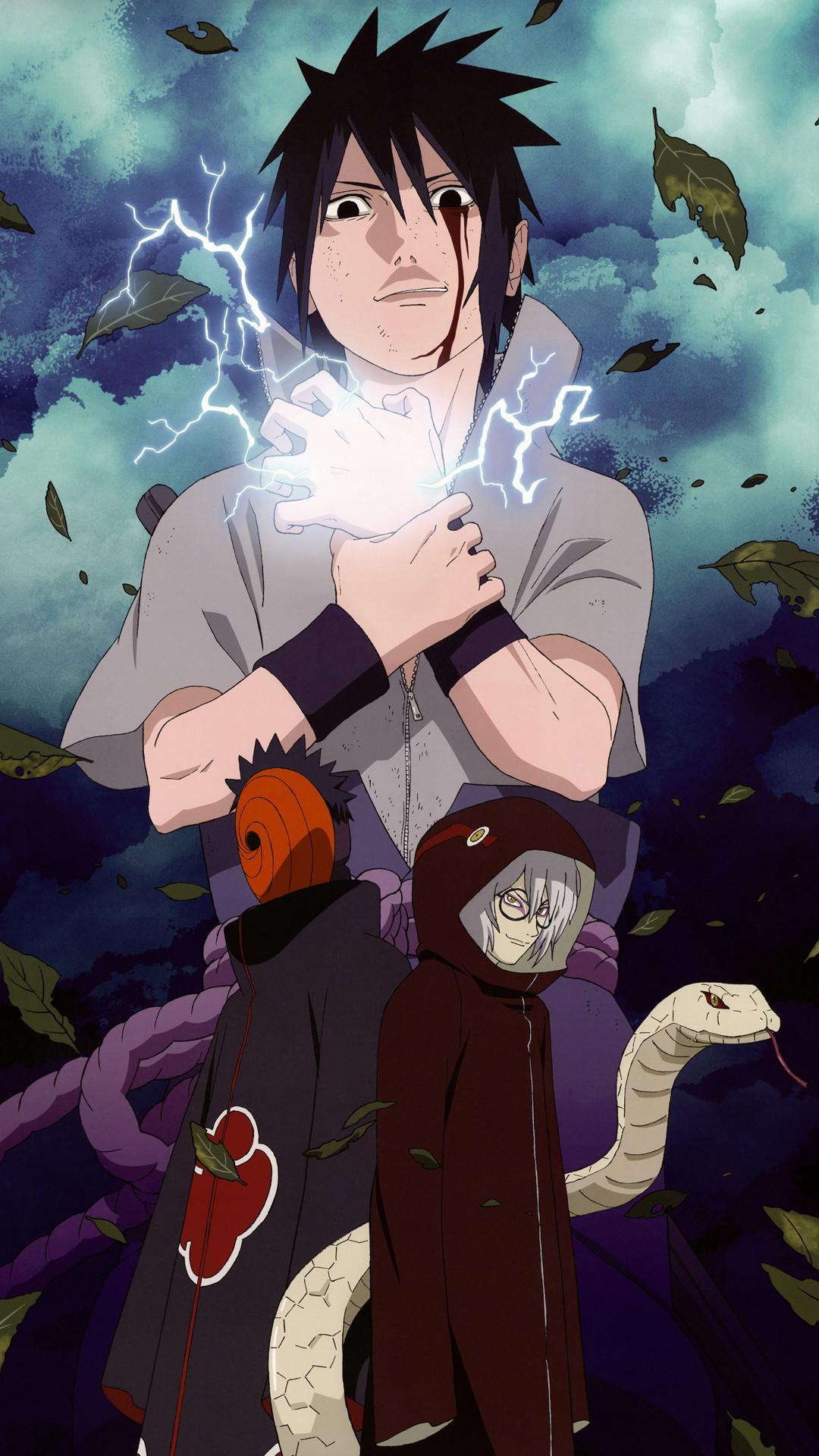 1080x1920 Anime Sasuke Wallpaper