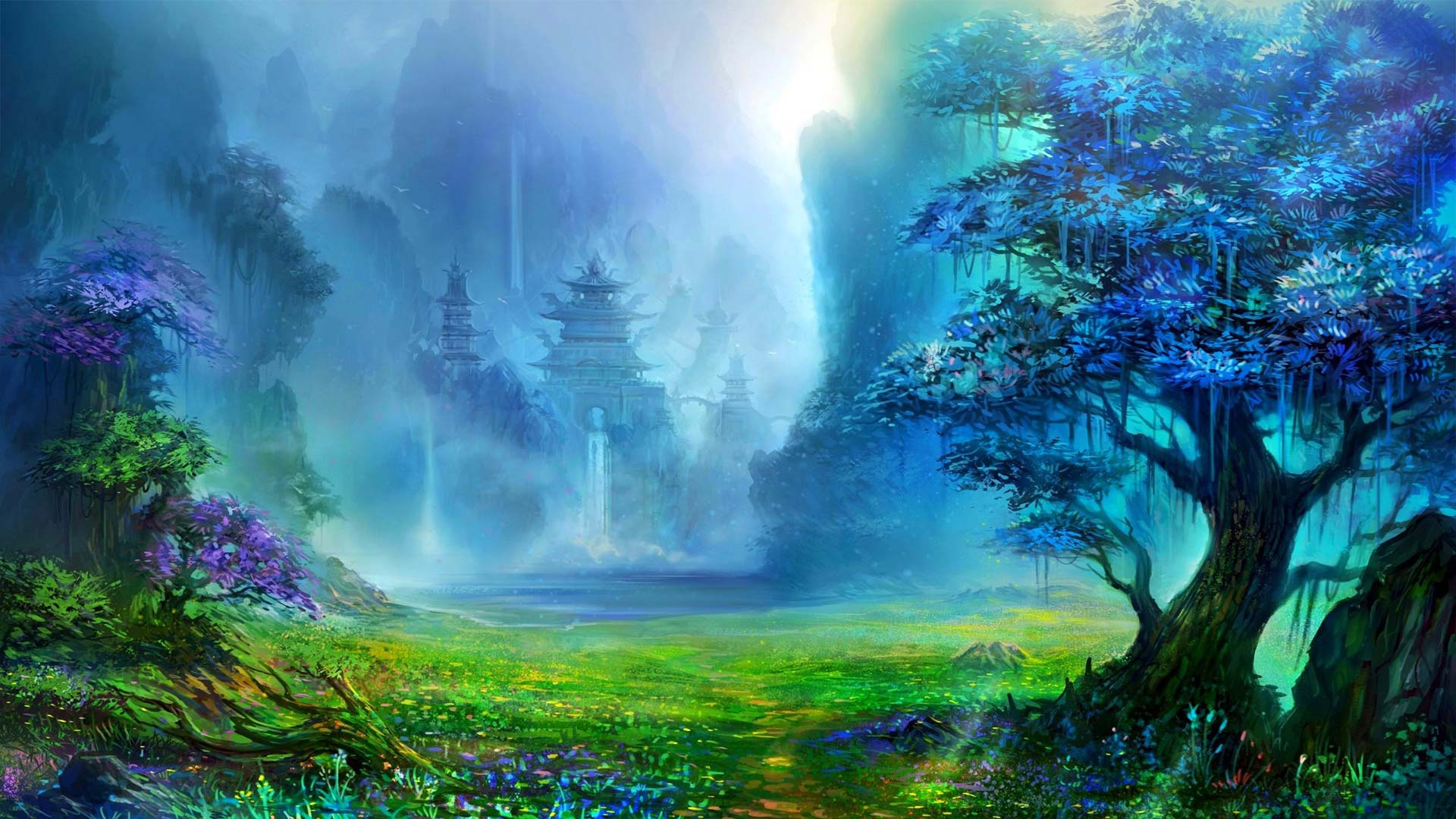 1920x1080 Best & Beautiful Anime Art Wallpaper