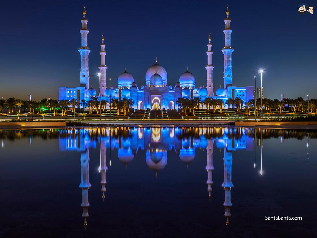 1024x768 Sheikh Zayed Grand Mosque Center, Abu Dhabi