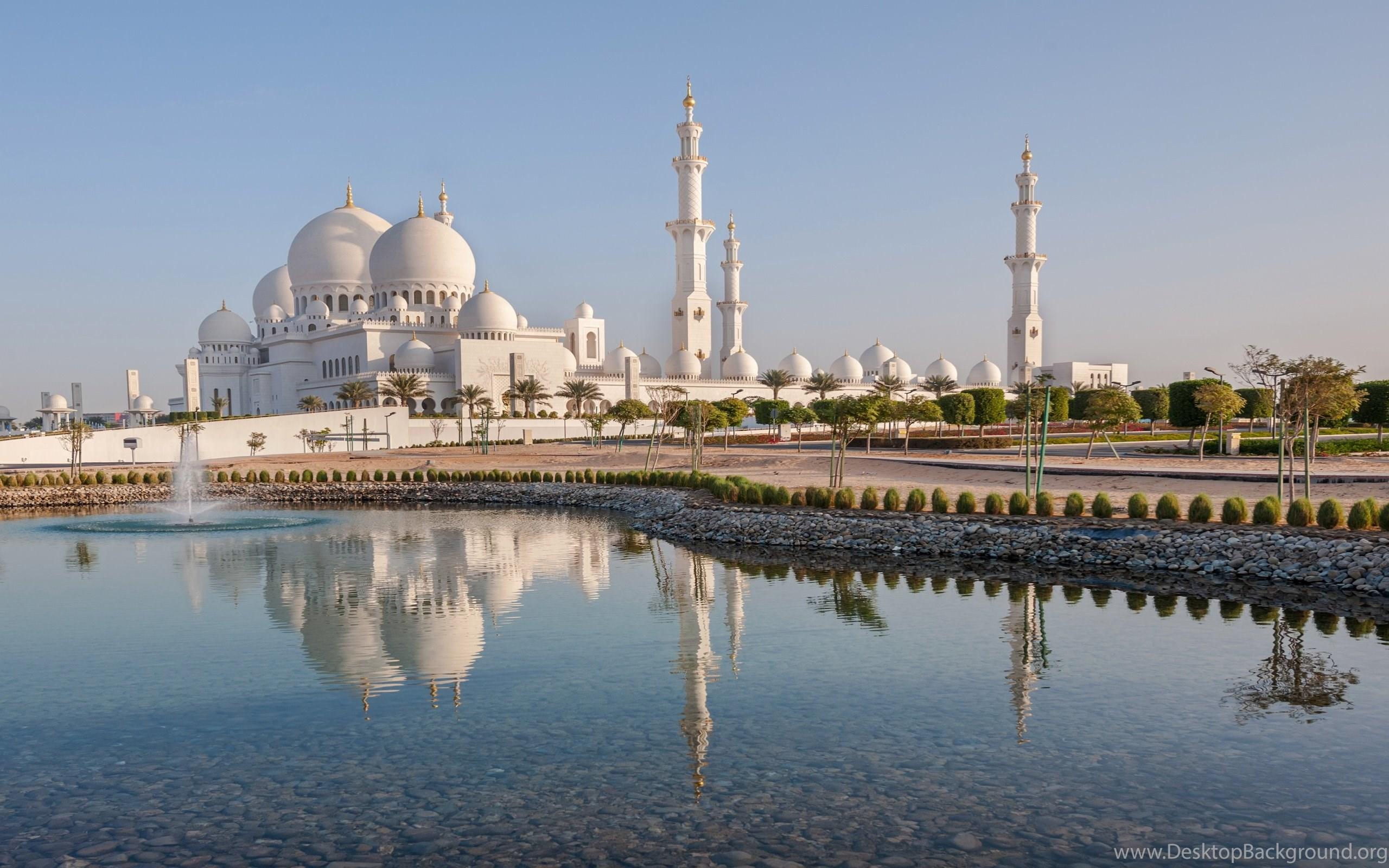 2560x1600 Sheikh Zayed Grand Mosque HD Wallpaper Desktop Background