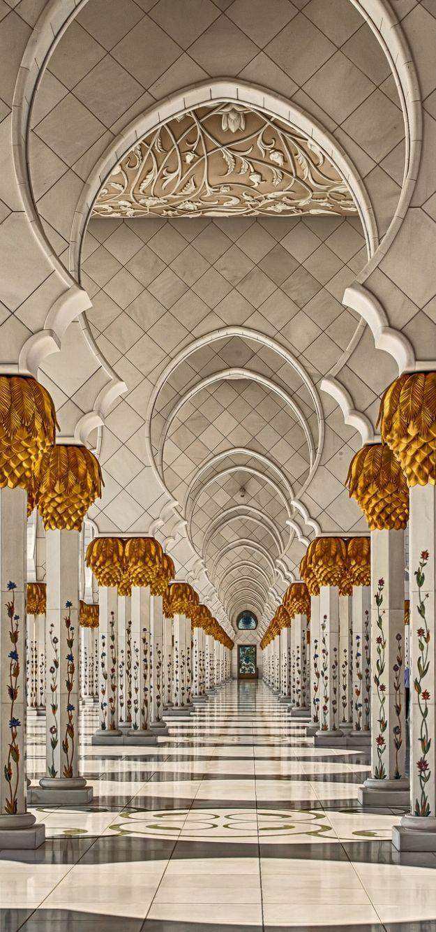 625x1334 Sheikh Zayed Grand Mosque, Abu Dhabi. Arsitektur islamis, Arsitektur masjid, Gambar menakjubkan