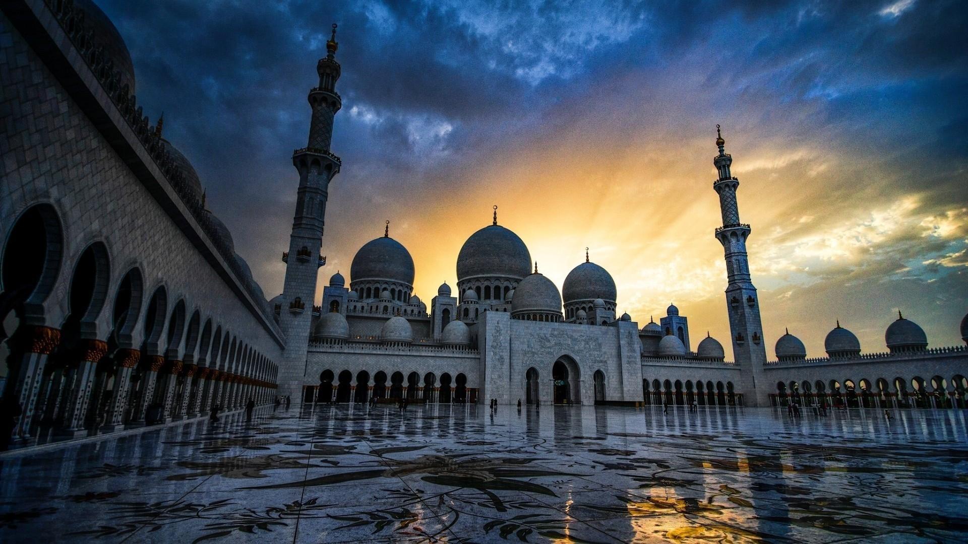 1920x1080 Sheikh Zayed Grand Mosque HD Wallpaper