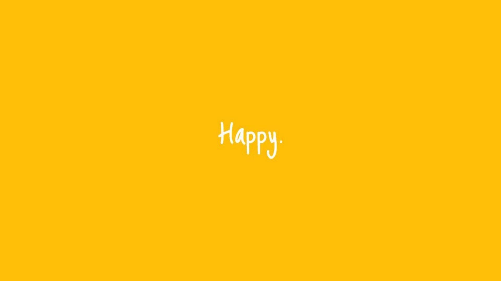 1920x1080 Yellow Aesthetic HD Background Live Wallpaper HD