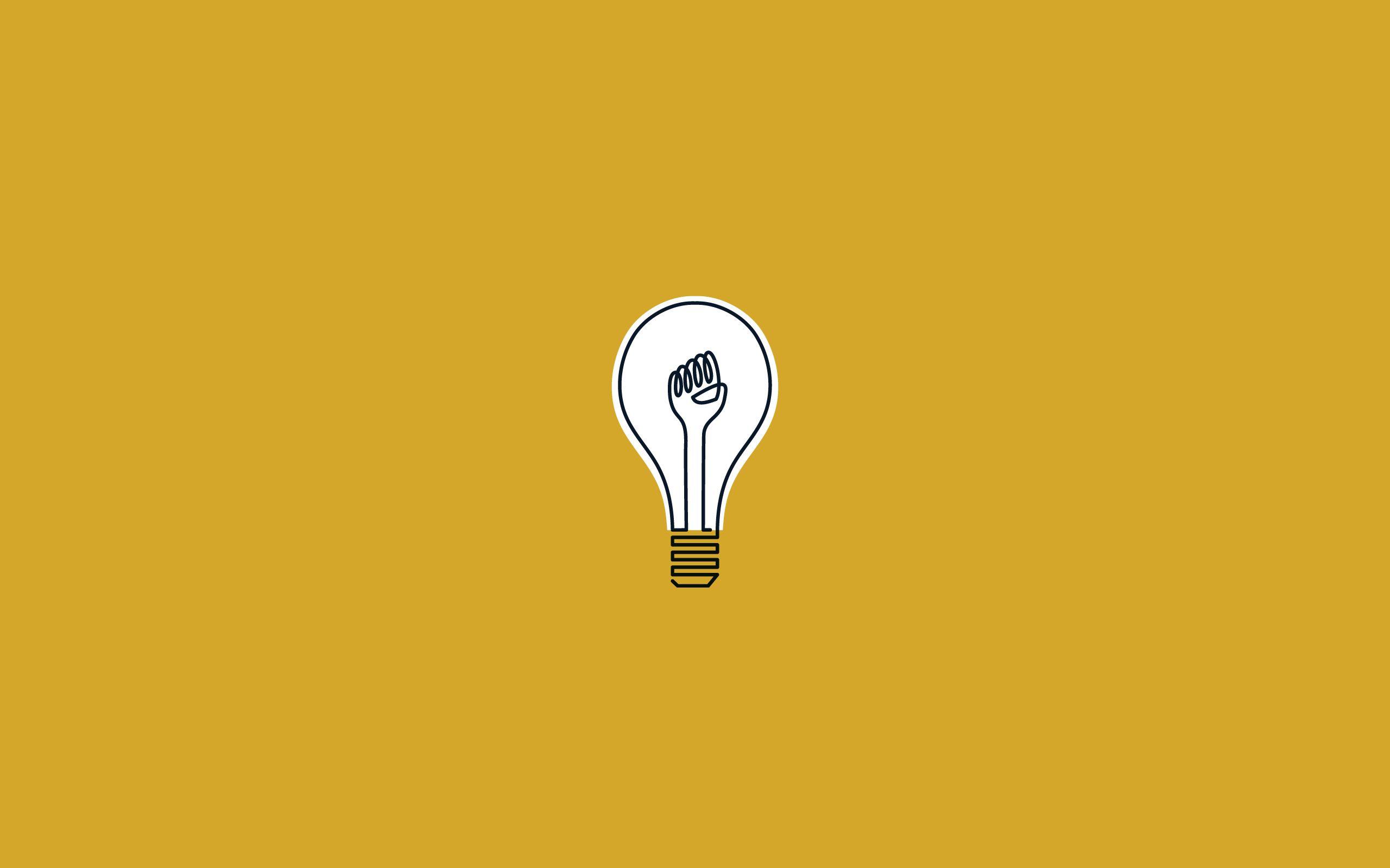 2560x1600 Pastel Yellow Aesthetic Desktop Wallpaper