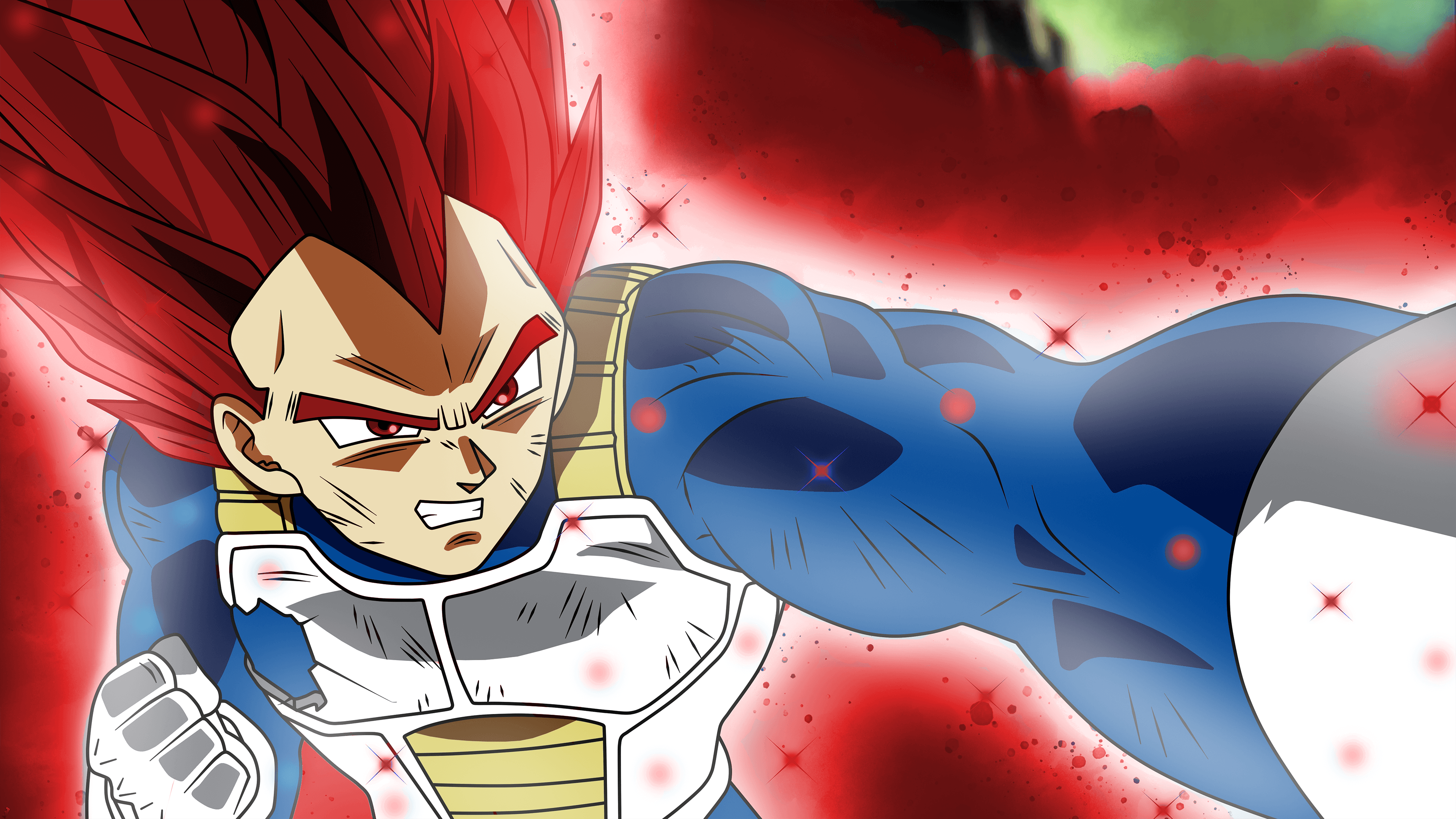 3840x2160 Vegeta Super Saiyan God Wallpaper, HD Vegeta Super Saiyan God Background
