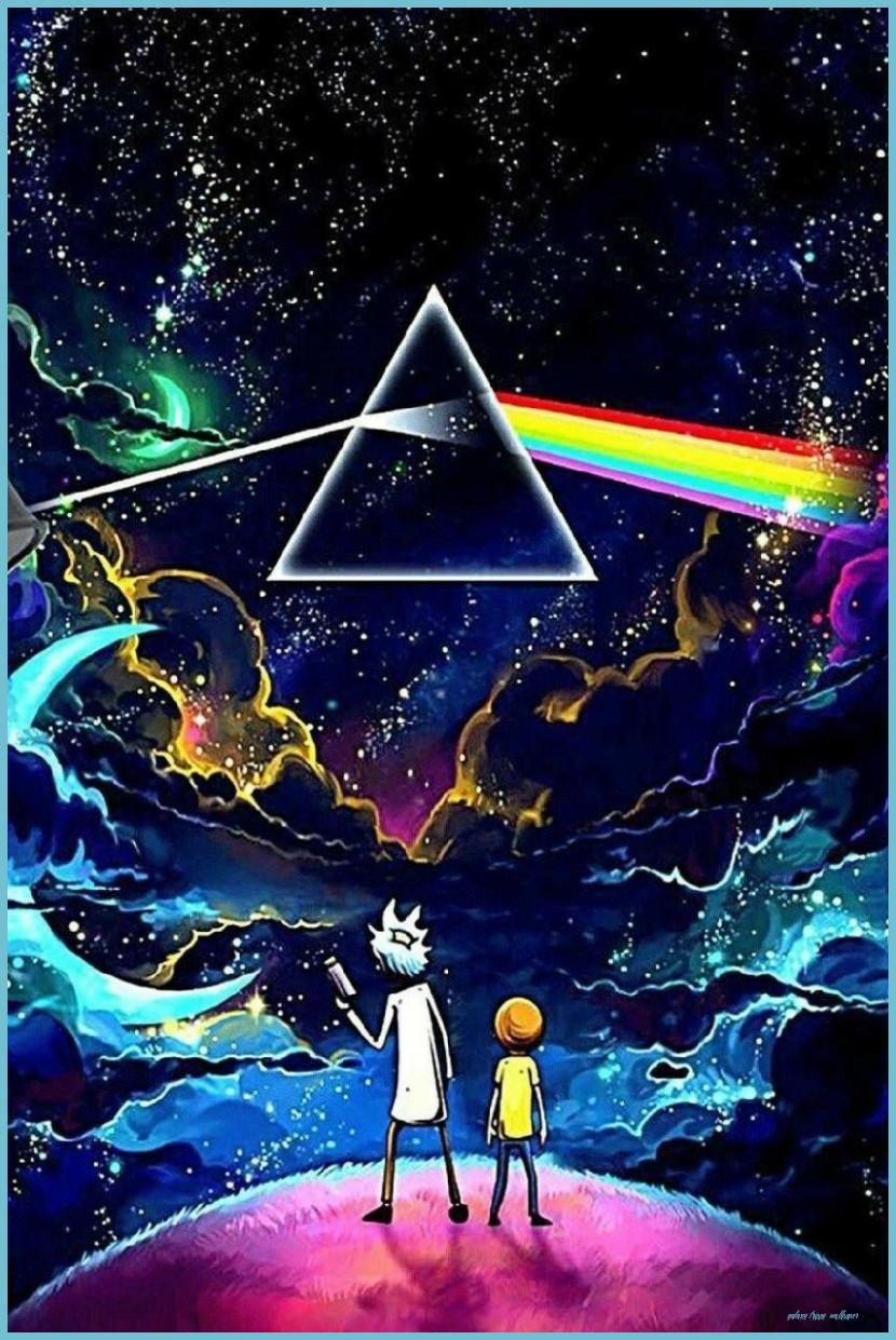 830x1241 Pin By Rohan Rocky On H Cartoon Wallpaper, Rick And Morty Poster Trippy Wallpaper