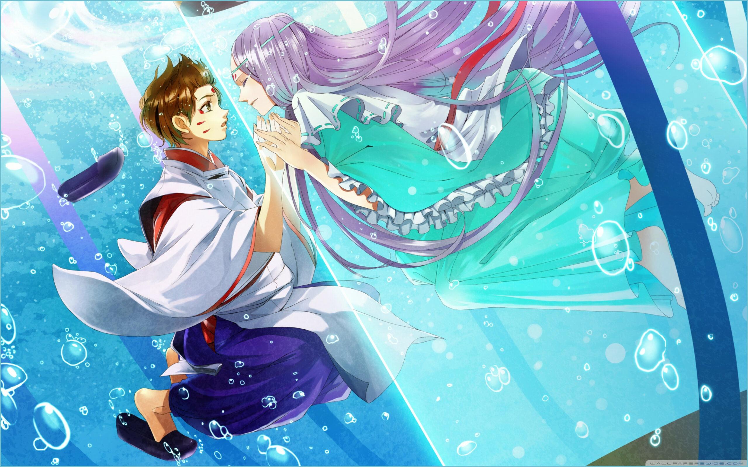 2560x1600 Anime Couple Ultra HD Desktop Background Wallpaper For 14K UHD TV Couple Background