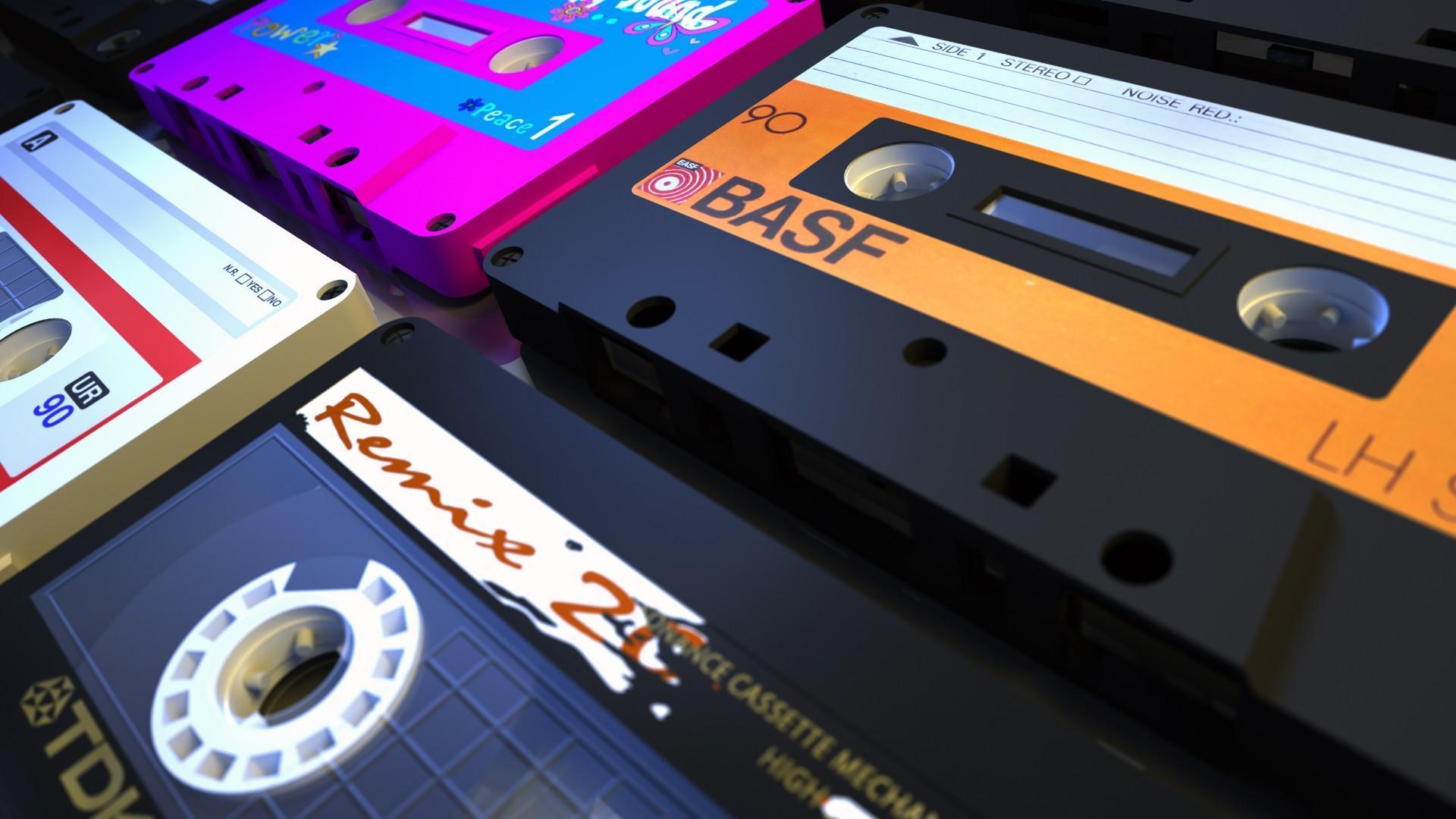 1920x1080 Cassette Wallpaper