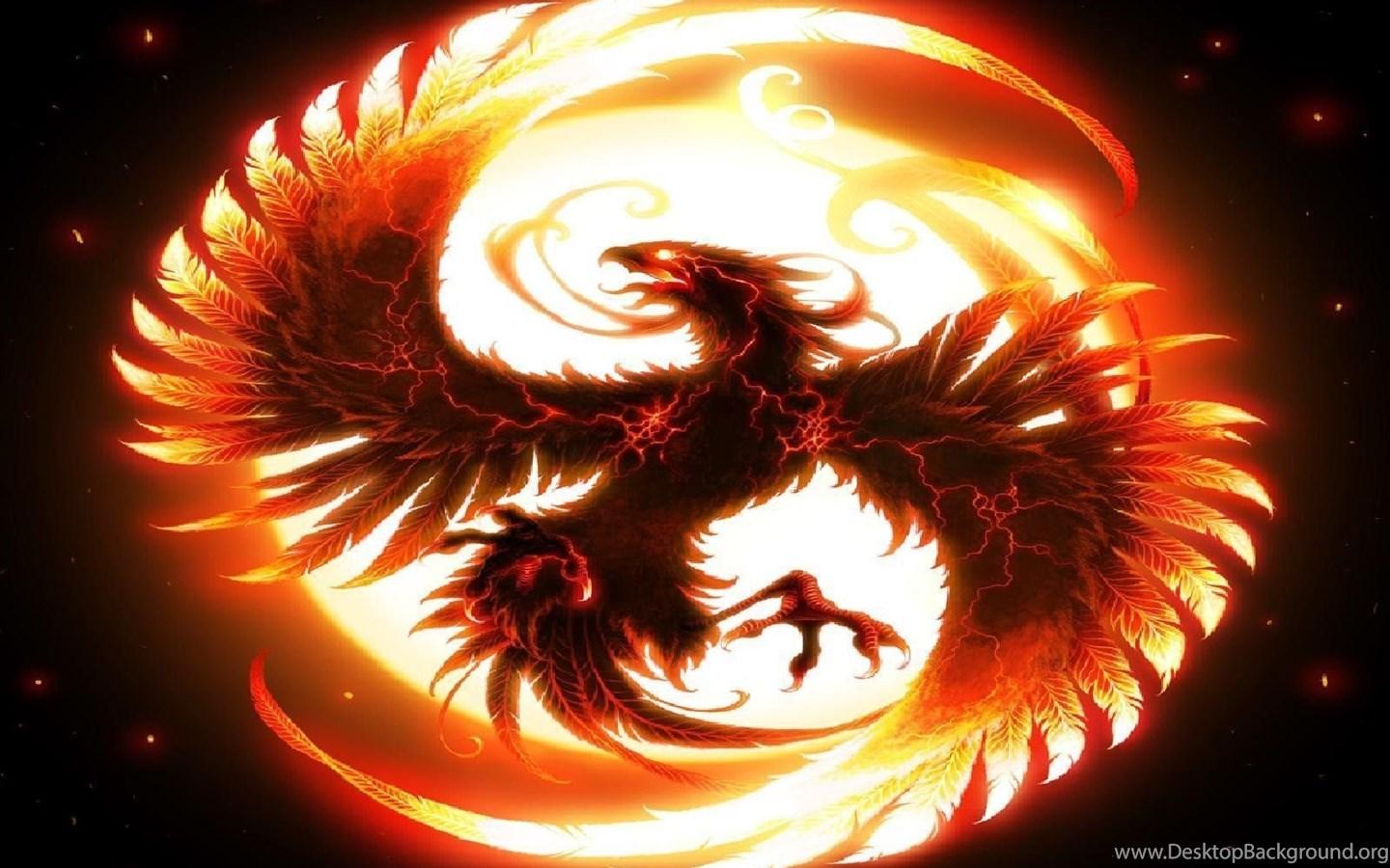 1440x900 Fire Dragon Wallpaper Desktop Background