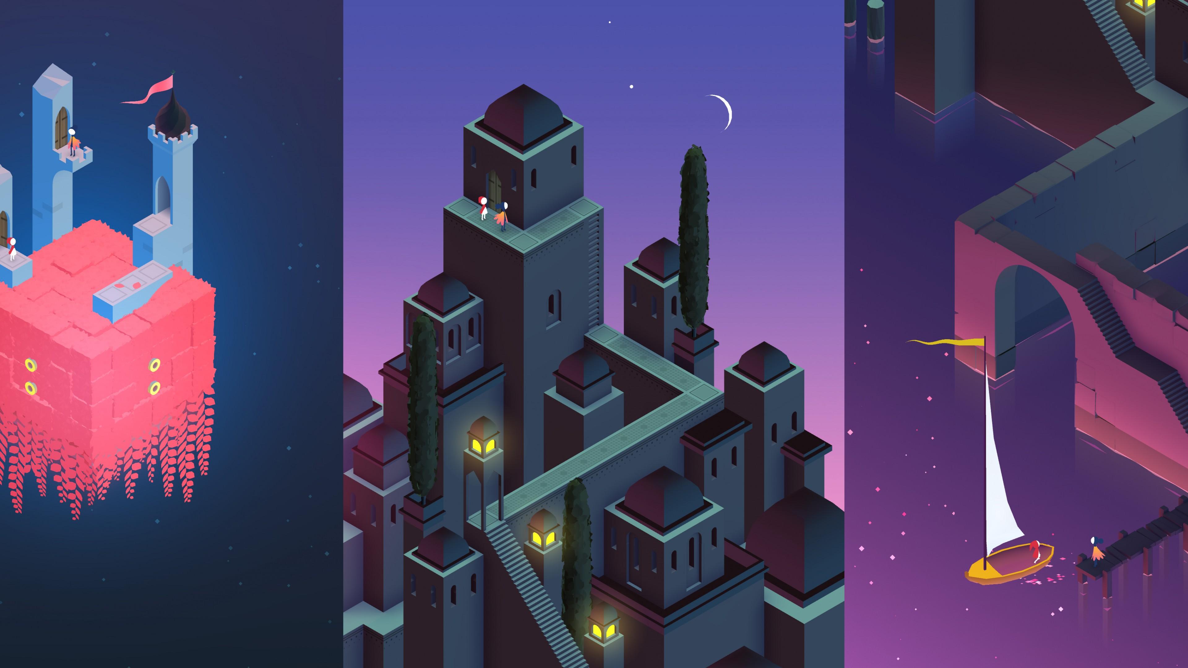 3840x2160 Wallpaper Monument Valley 4k, screenshot, Games