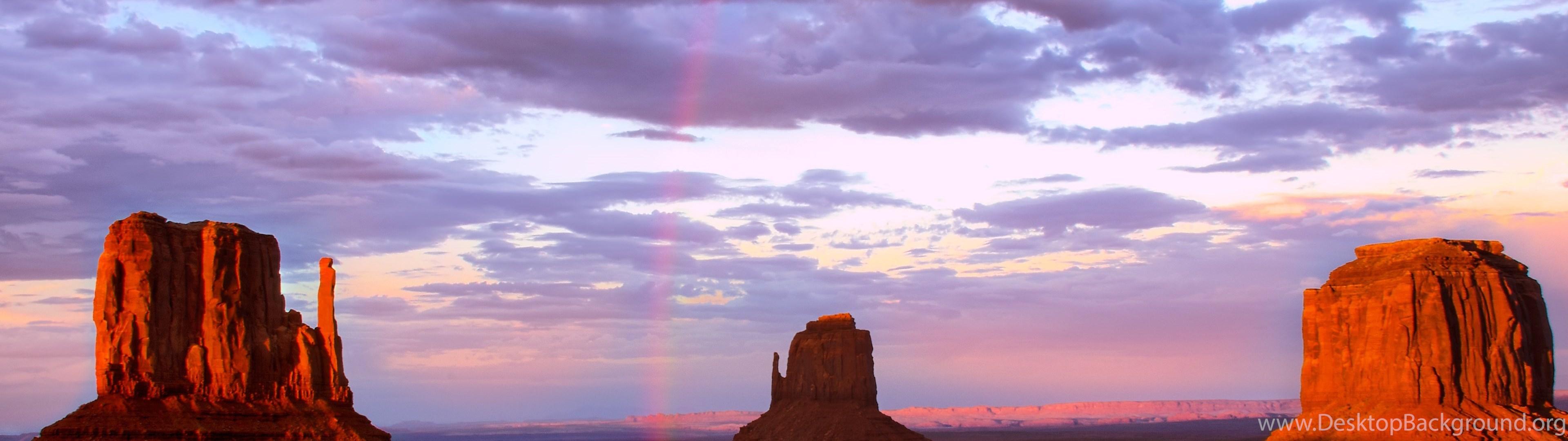 3840x1080 Monument Valley HD Wallpaper Desktop Background
