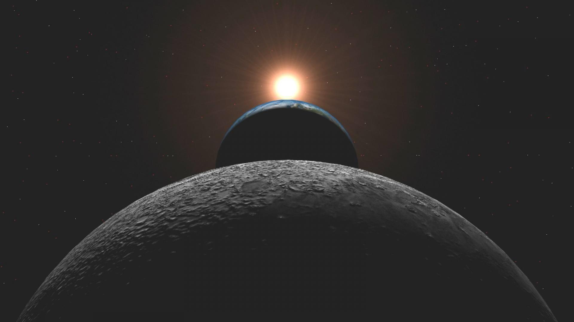 1920x1080 sun earth moon HD Wallpaper wallpaper - Desktop