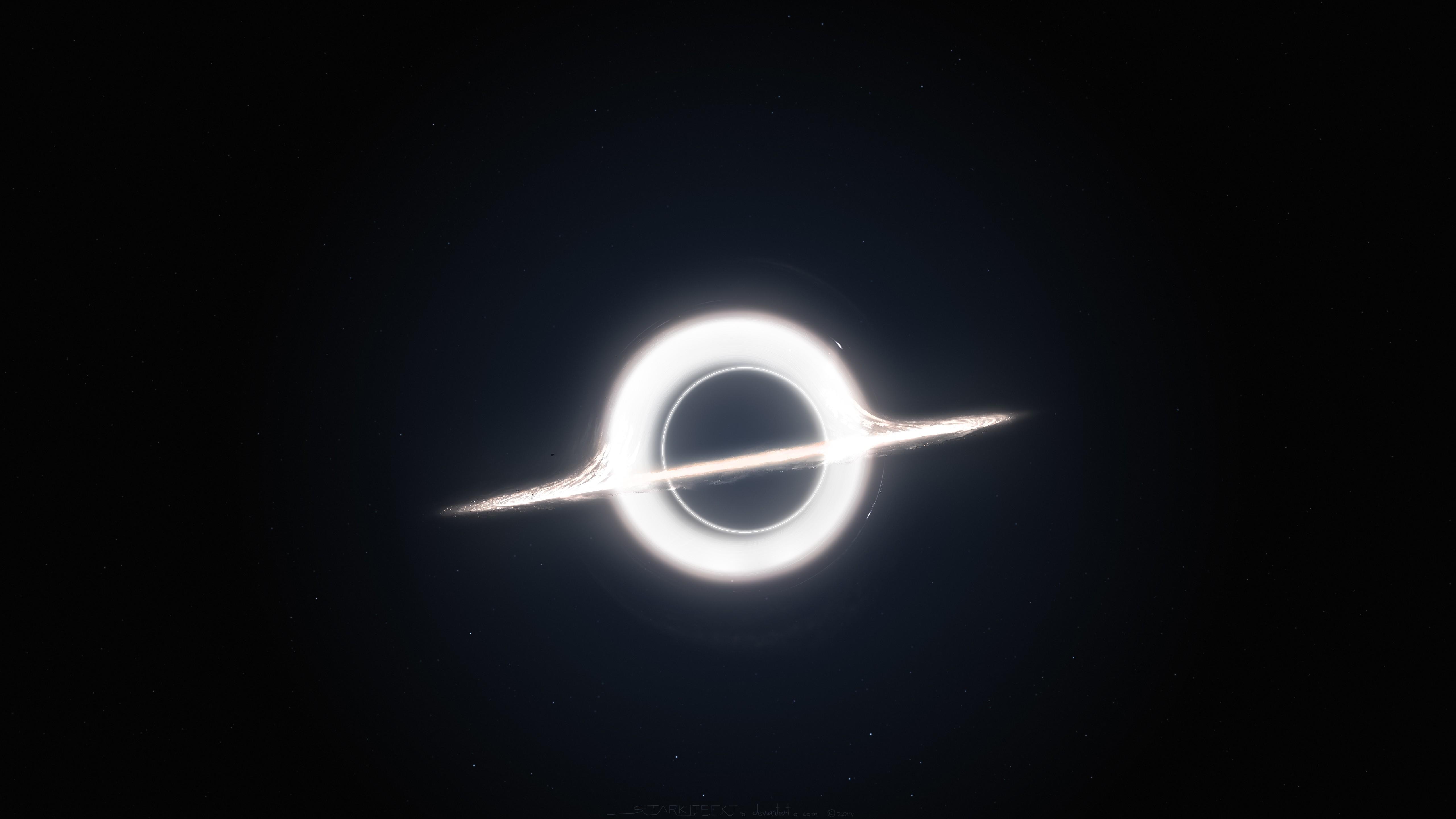 5120x2880 #space, #Gargantua, #Interstellar (movie), #dark, #black holes, wallpaper. Mocah HD Wallpaper