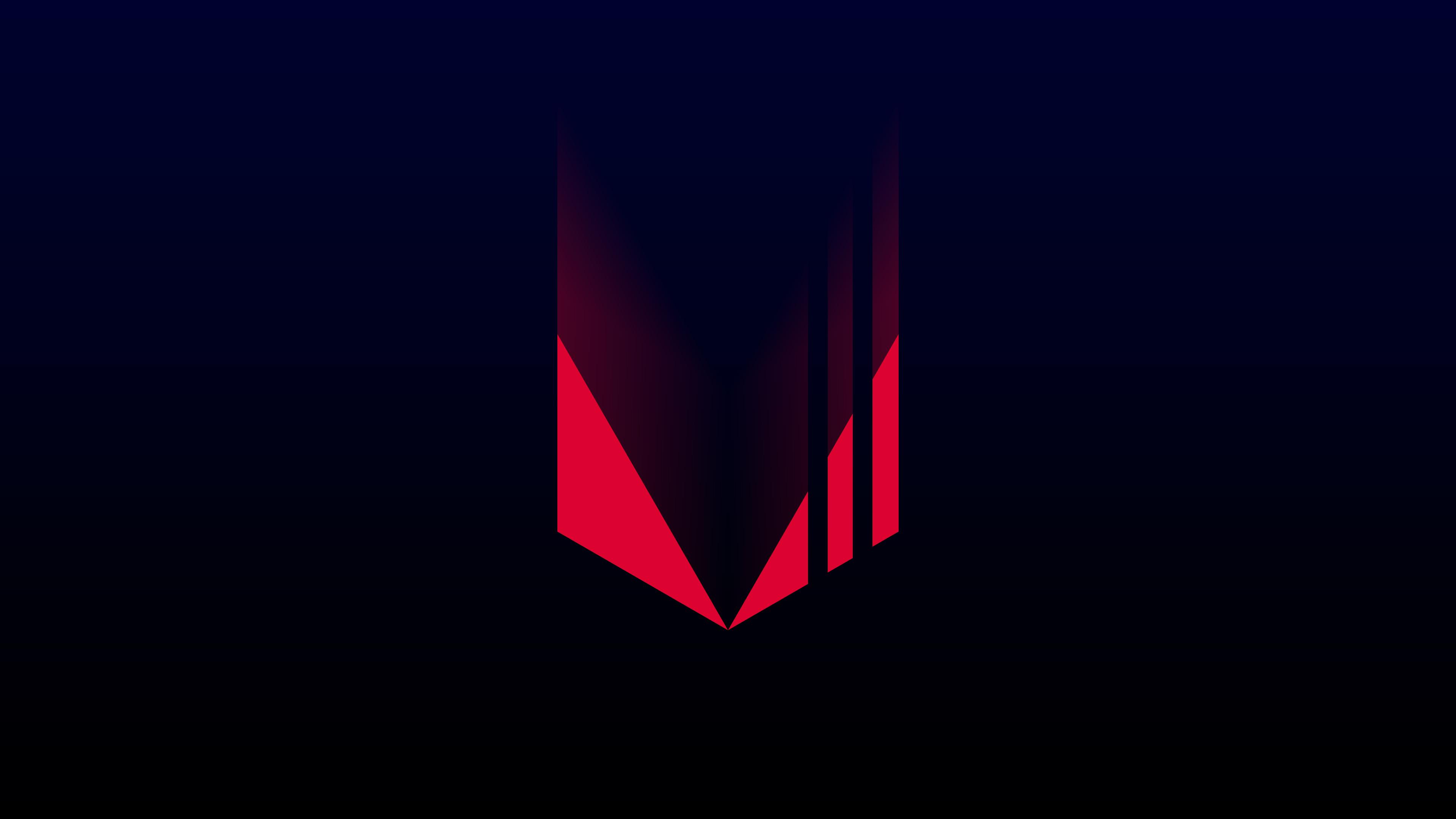 3840x2160 amd, logo, computer, hd, 4k, minimalism, minimalist