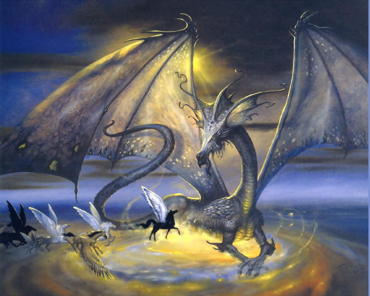 1280x1024 Dragon Wallpaper. HD Dragon Background
