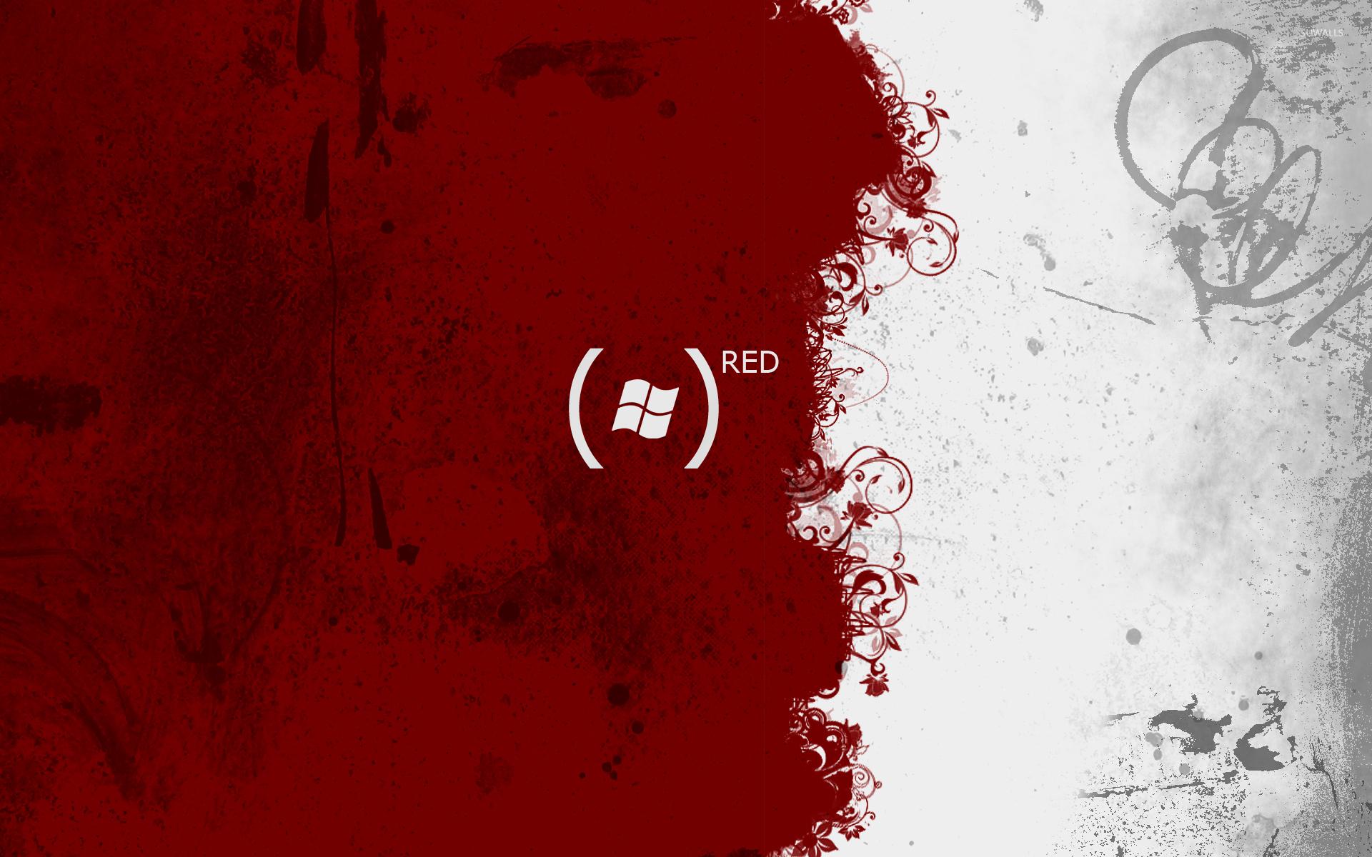 1920x1200 Windows 7 Red wallpaper wallpaper