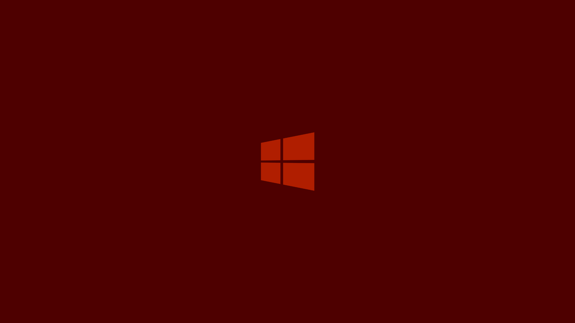 1920x1080 Red windows wallpaper