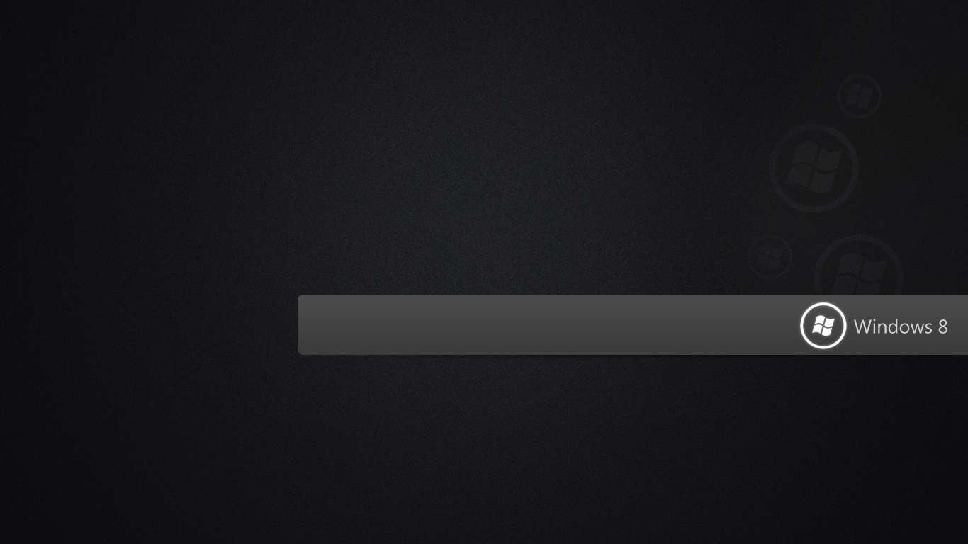 1366x768 Windows 7 Black Background
