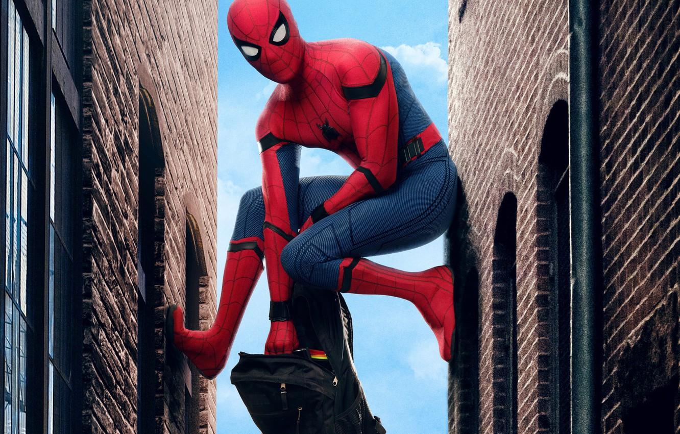 1332x850 Wallpaper Marvel Comics, Peter Parker, Movie, Tom Holland, Spider Man: Homecoming, Spider Man: The Return Home Image For Desktop, Section фильмы