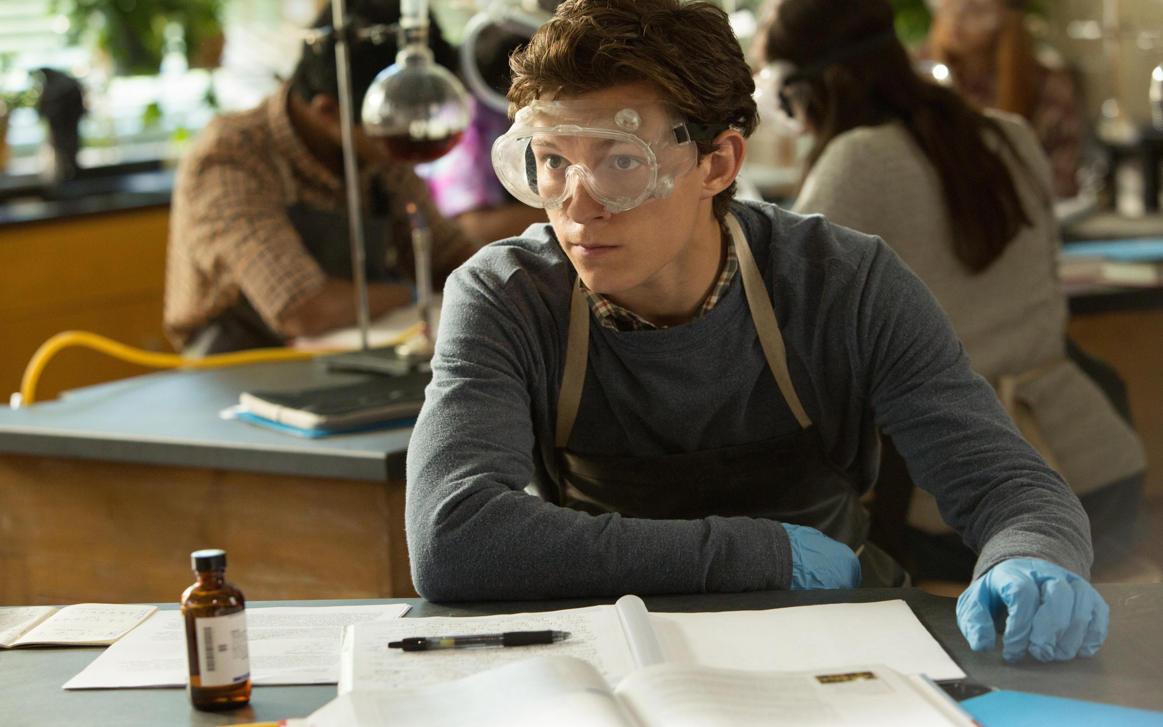 3840x2400 Desktop Wallpaper Peter Parker, Tom Holland, Spider Man, Movie, HD Image, Picture, Background, 8secan