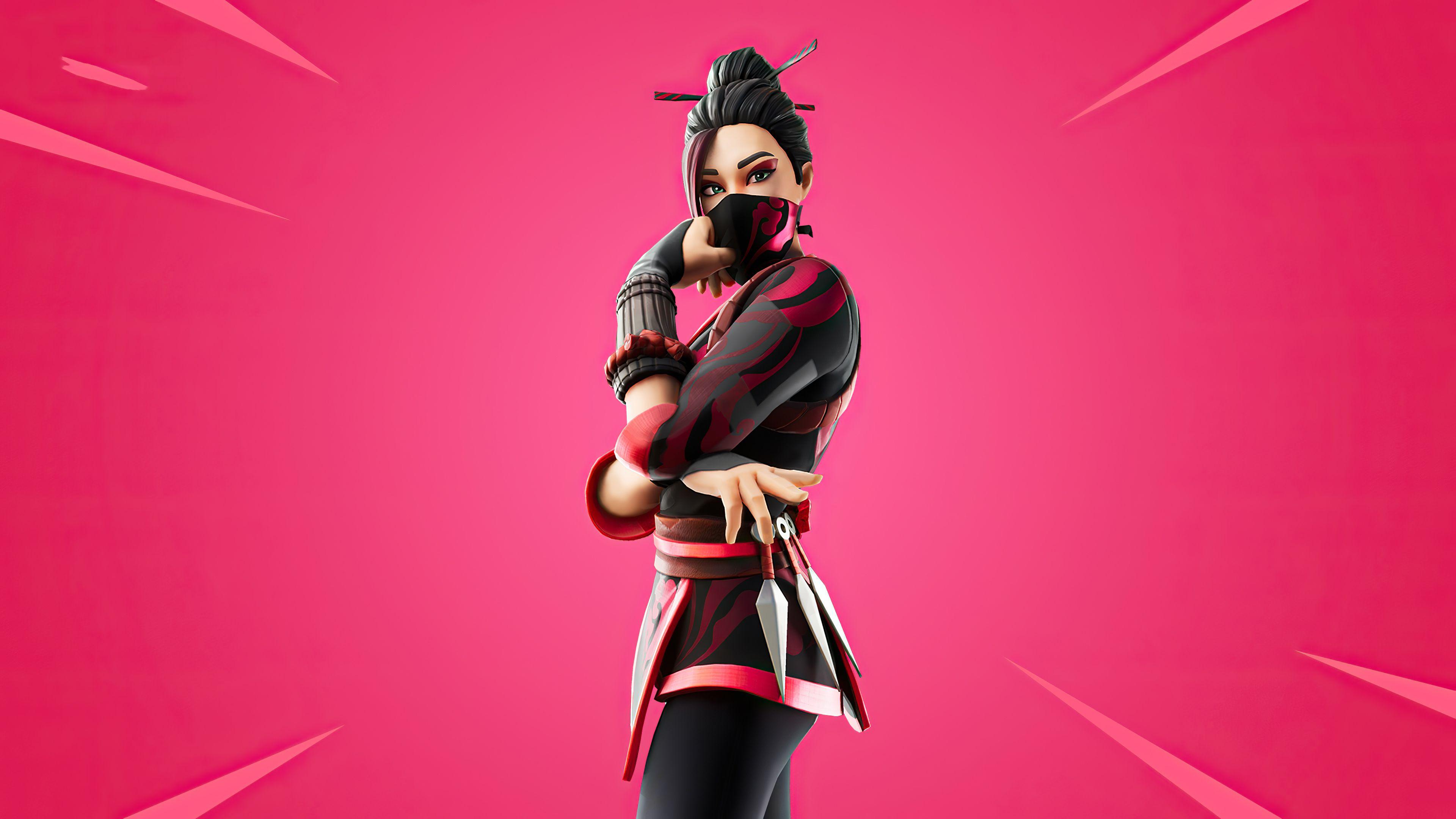 3840x2160 Fortnite Red Jade Wallpaper