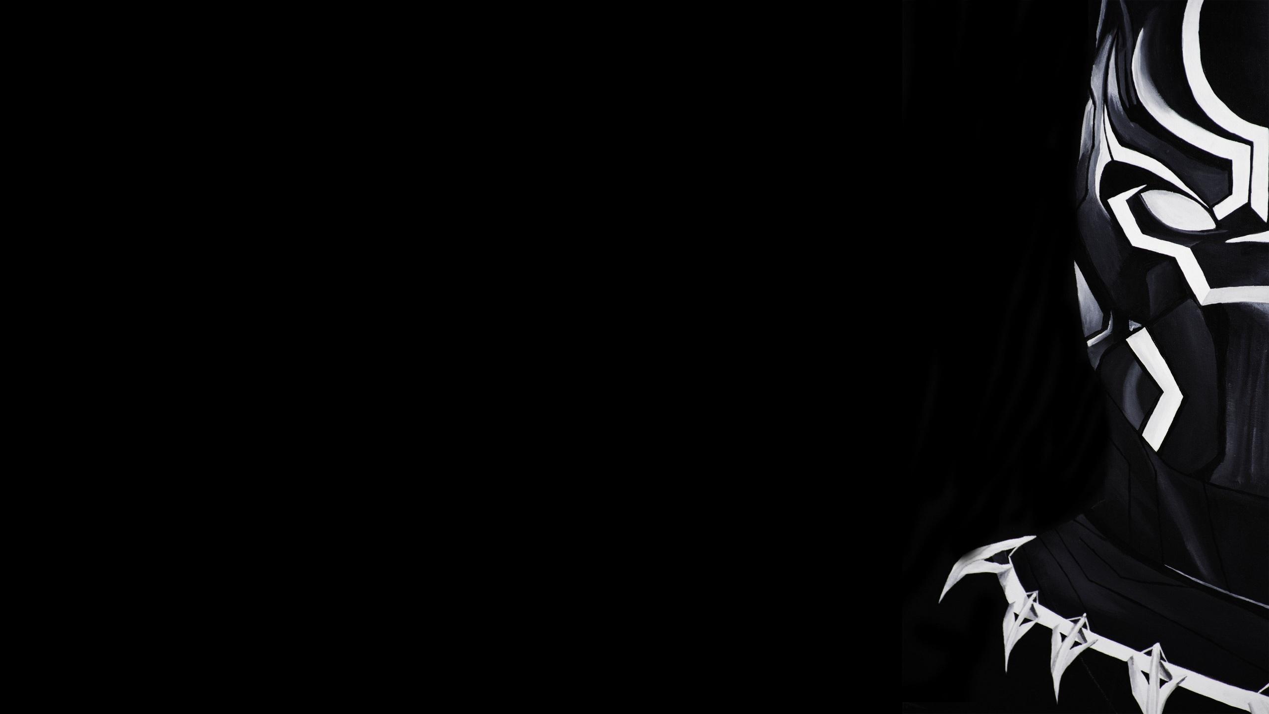 2560x1440 Wallpaper 4k Black Panther Artwork 4K 5K Wallpaper