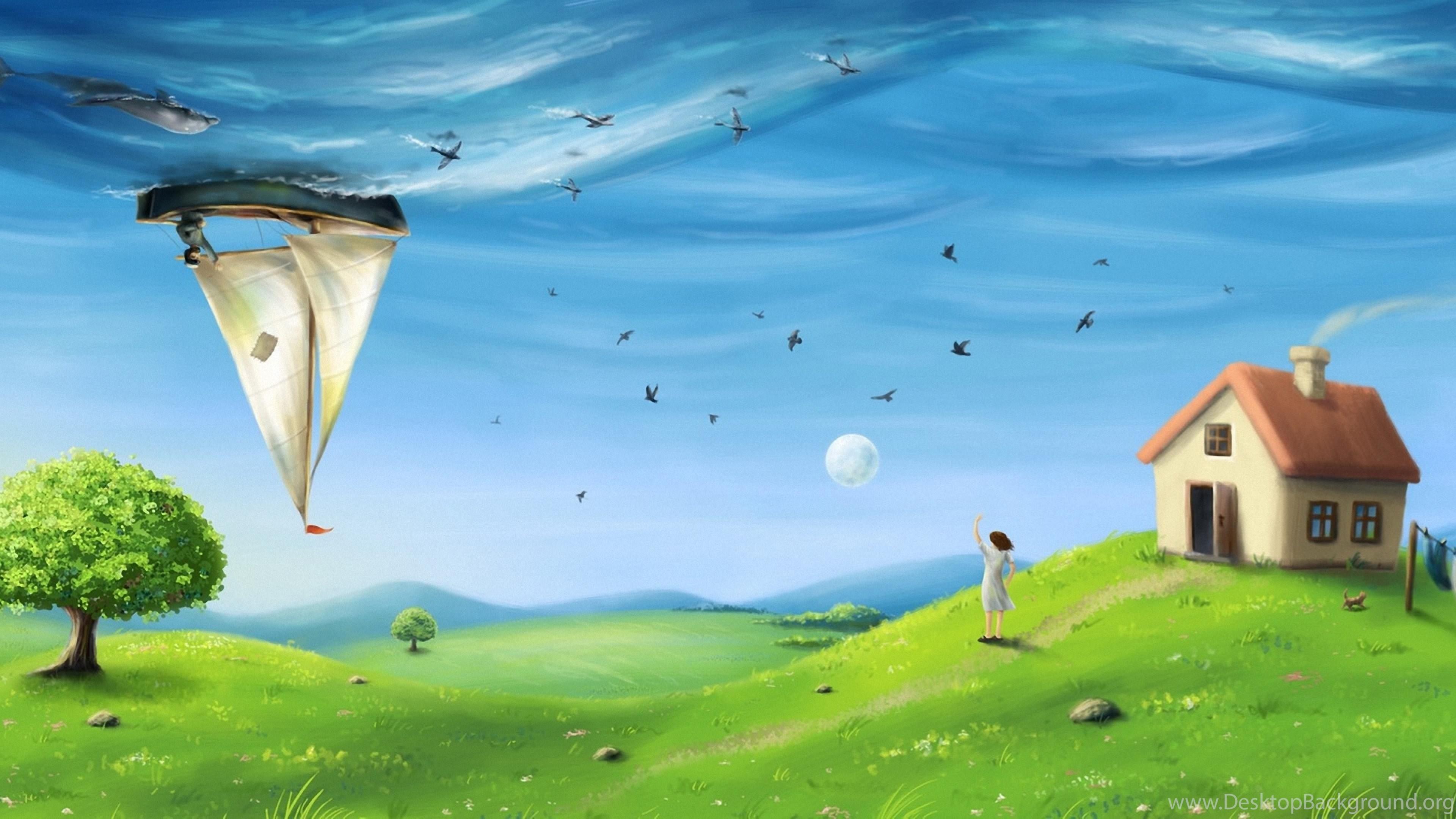 3840x2160 Surreal Photography Art Wallpaper For Deskk Resolution Desktop Background