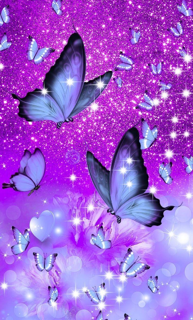 750x1242 Shared by ♔ⓜⓟⓘⓝⓚ♔. Find image and videos about cute, girly and wallpaper. Butterfly wallpaper background, Purple butterfly wallpaper, Butterfly wallpaper iphone