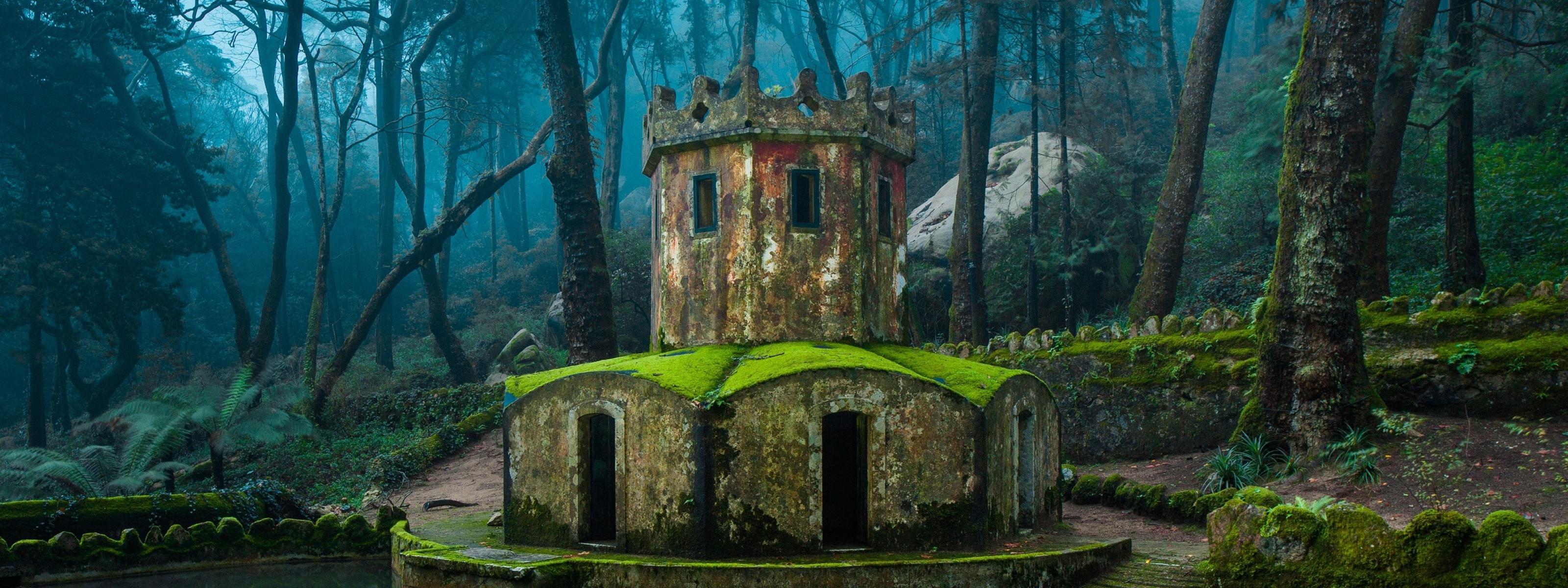 3200x1200 Sintra, Portugal Inverted Tower