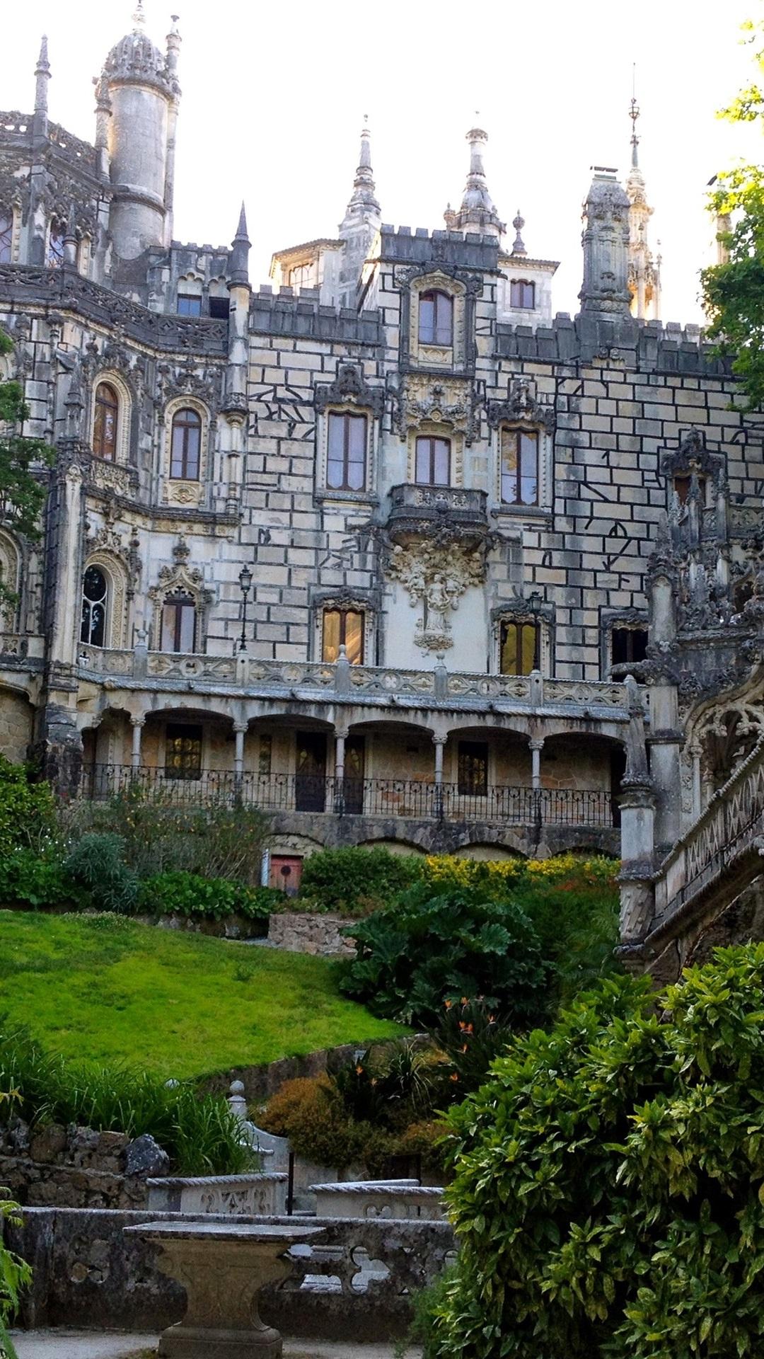 1080x1920 Sintra, Portugal, Palace, Castle, Ladder 1080x1920 IPhone 8 7 6 6S Plus Wallpaper, Background, Picture, Image