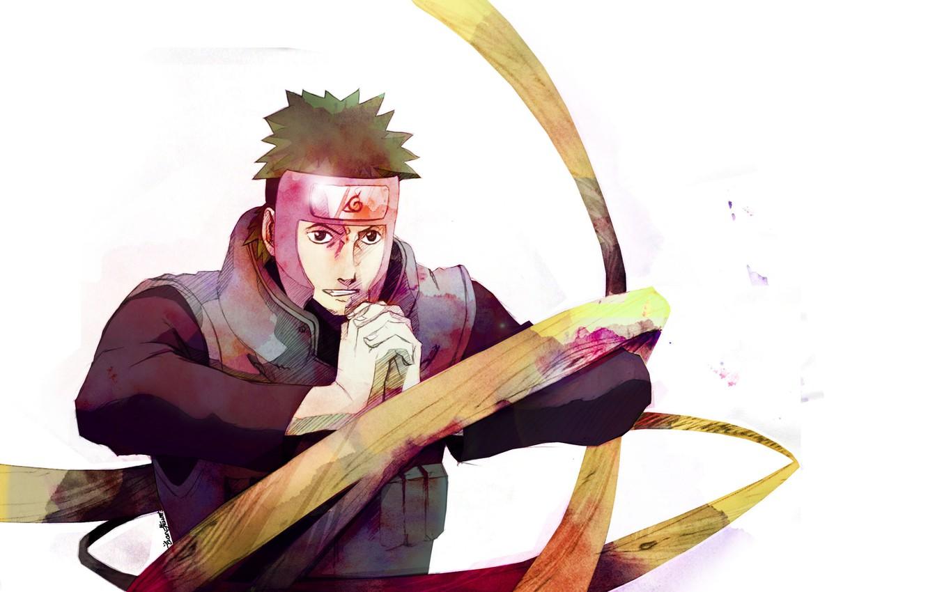 1332x850 Wallpaper white background, naruto, Yamato, wood machinery image for desktop, section сэйнэн
